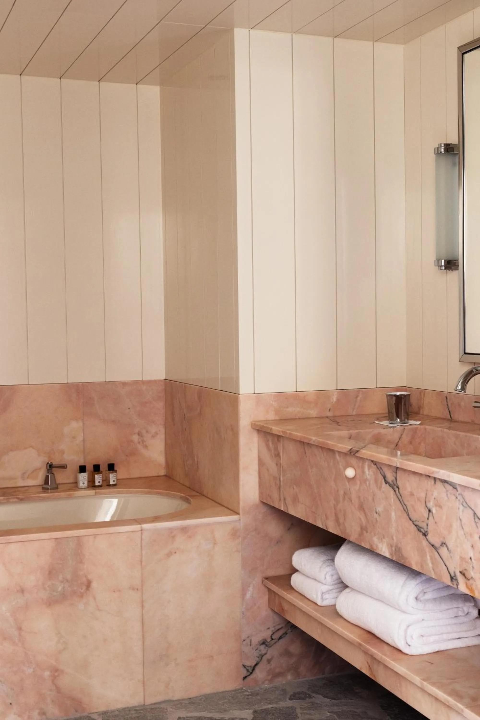 Bathroom in Cap d'Antibes Beach Hotel