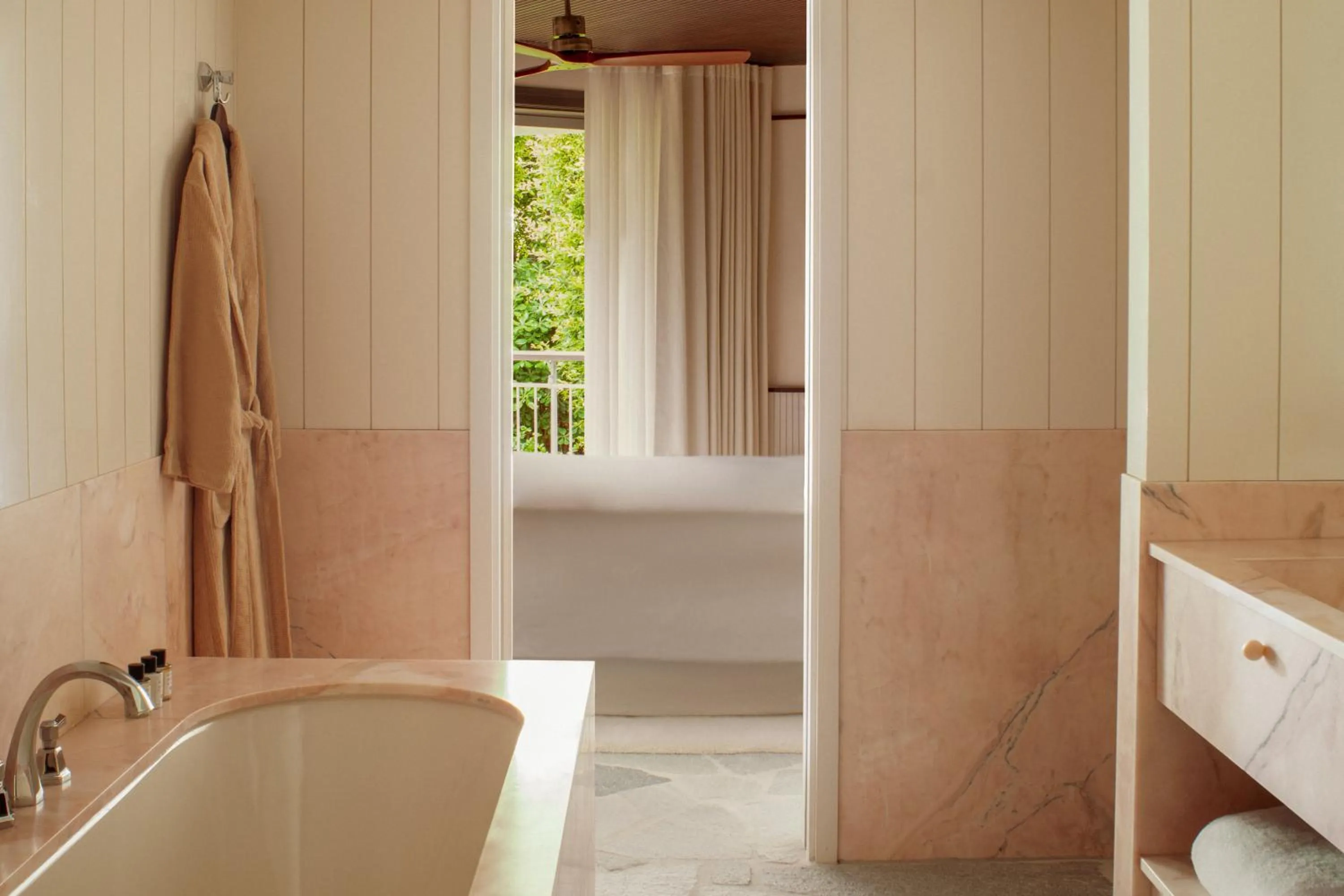 Bathroom in Cap d'Antibes Beach Hotel