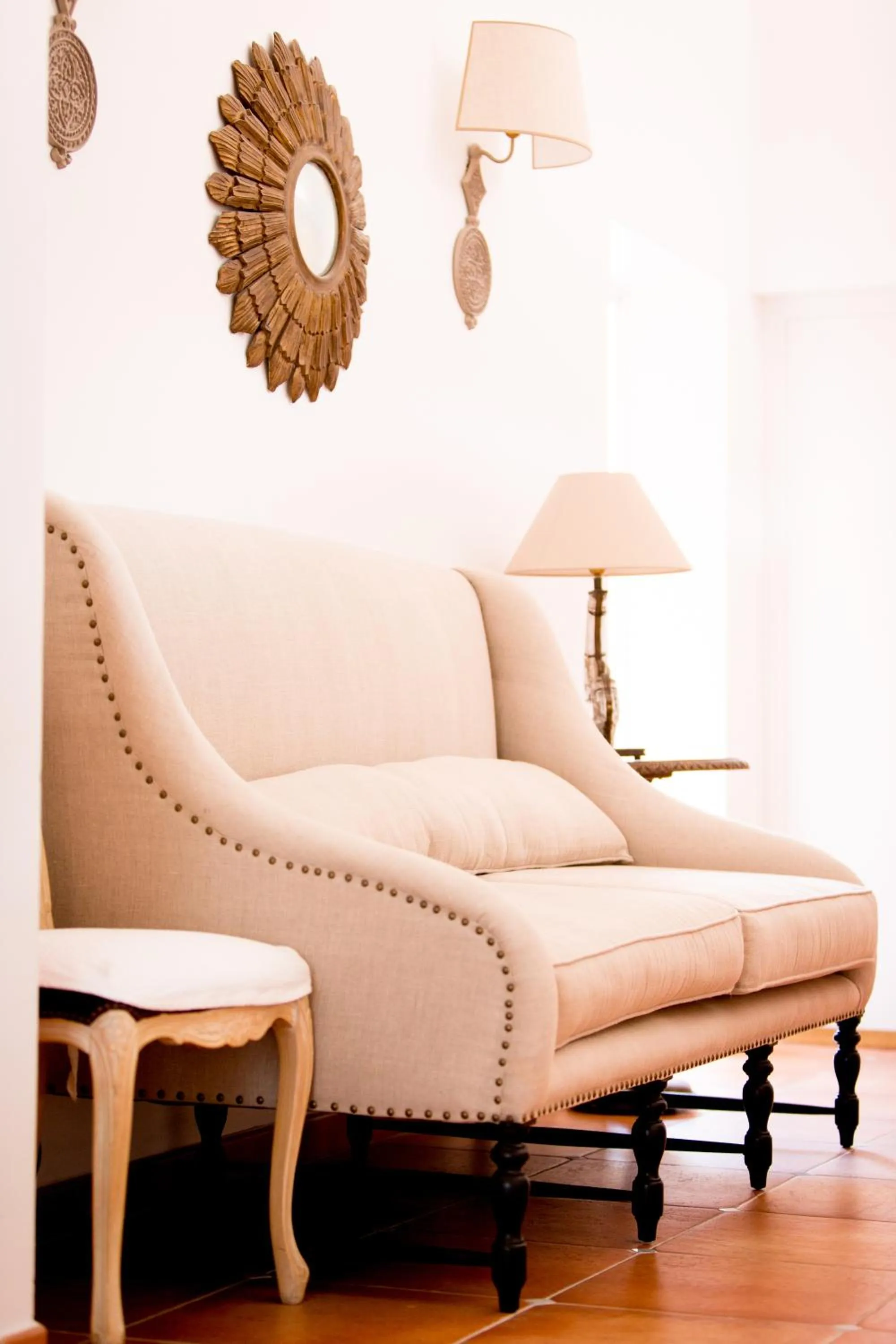 Communal lounge/ TV room in Hôtel Les Mouettes - Teritoria