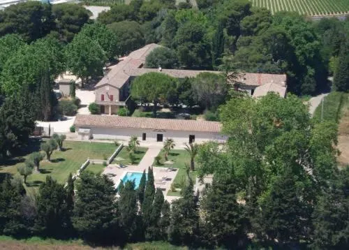 Bird's eye view in Domaine du Grand Malherbes