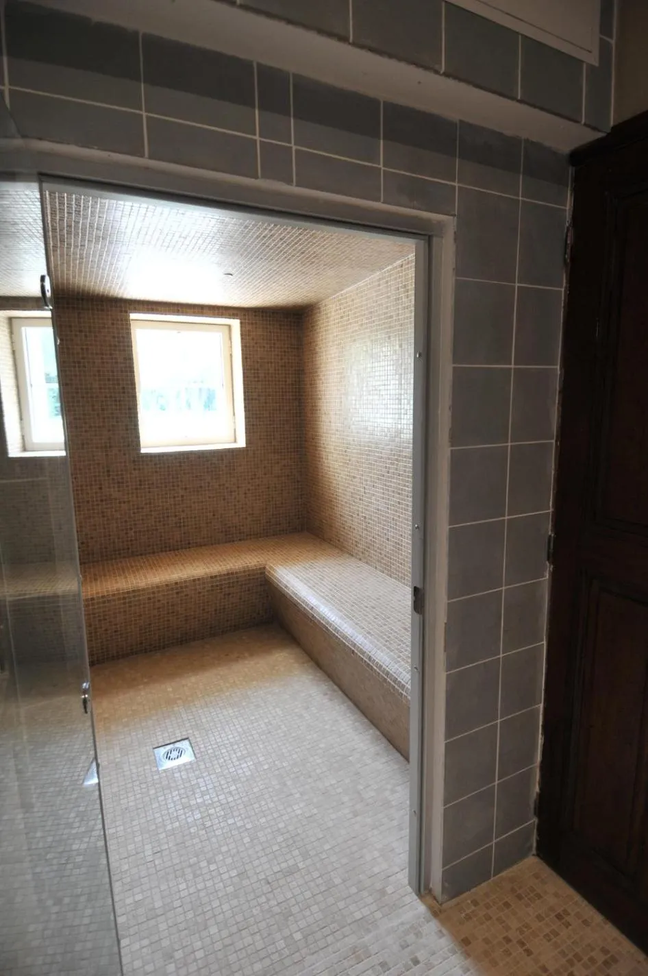 Steam room in Domaine du Grand Malherbes