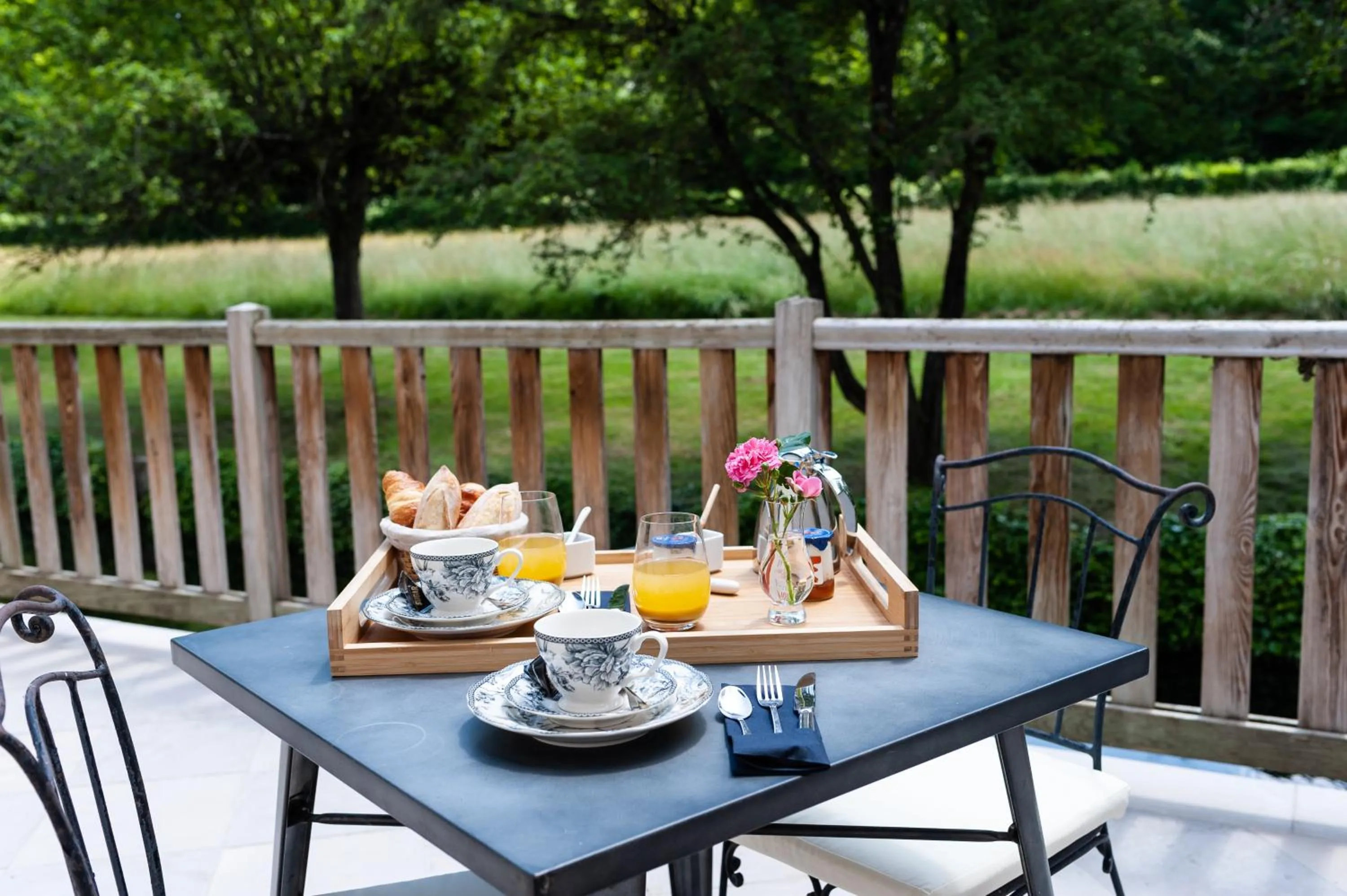 Breakfast in Hôtel La Gentilhommière