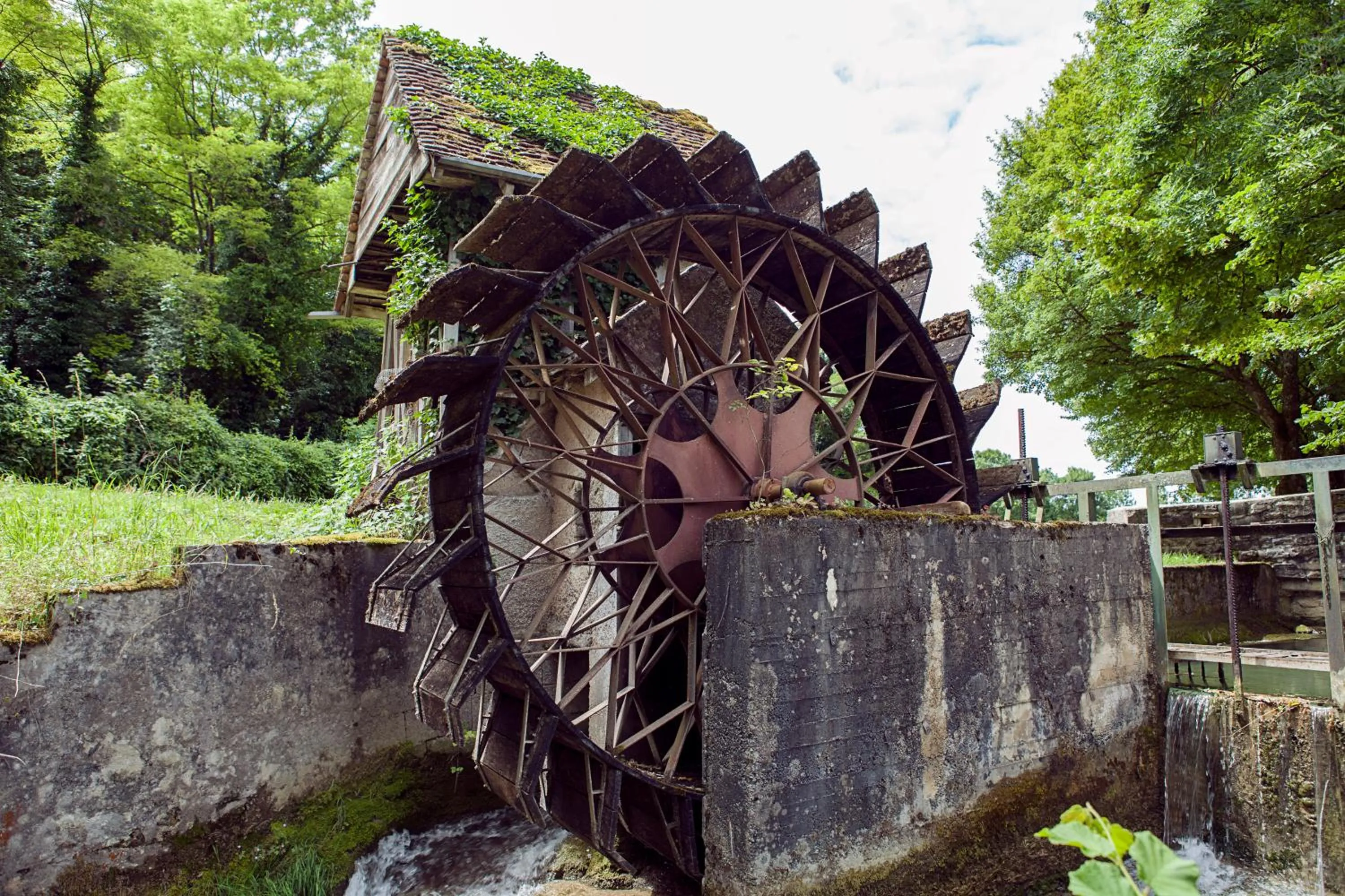 Garden view in Hôtel La Gentilhommière