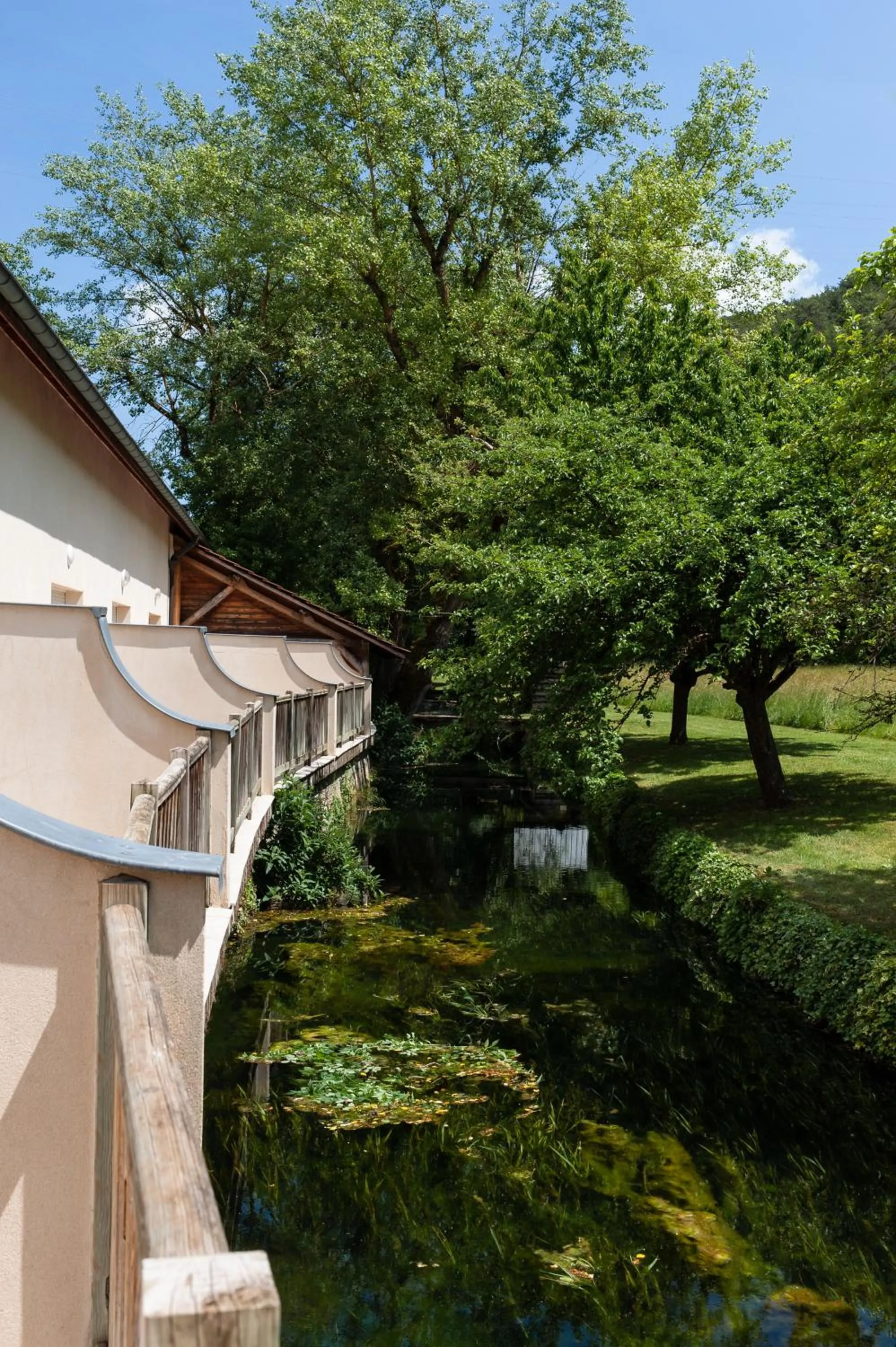 Patio in Hôtel La Gentilhommière