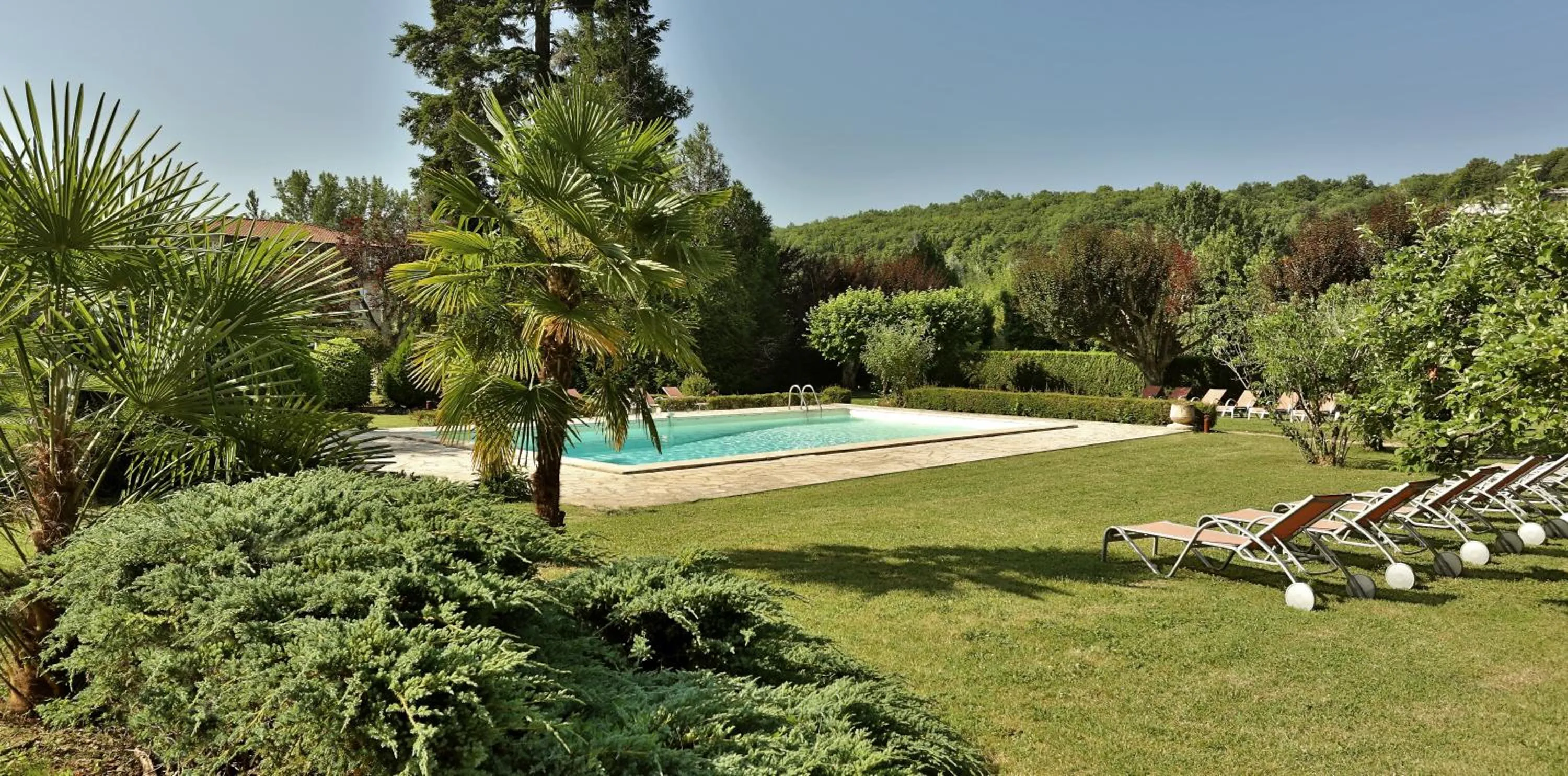 Garden in Les Glycines - Hôtel & Spa - Teritoria