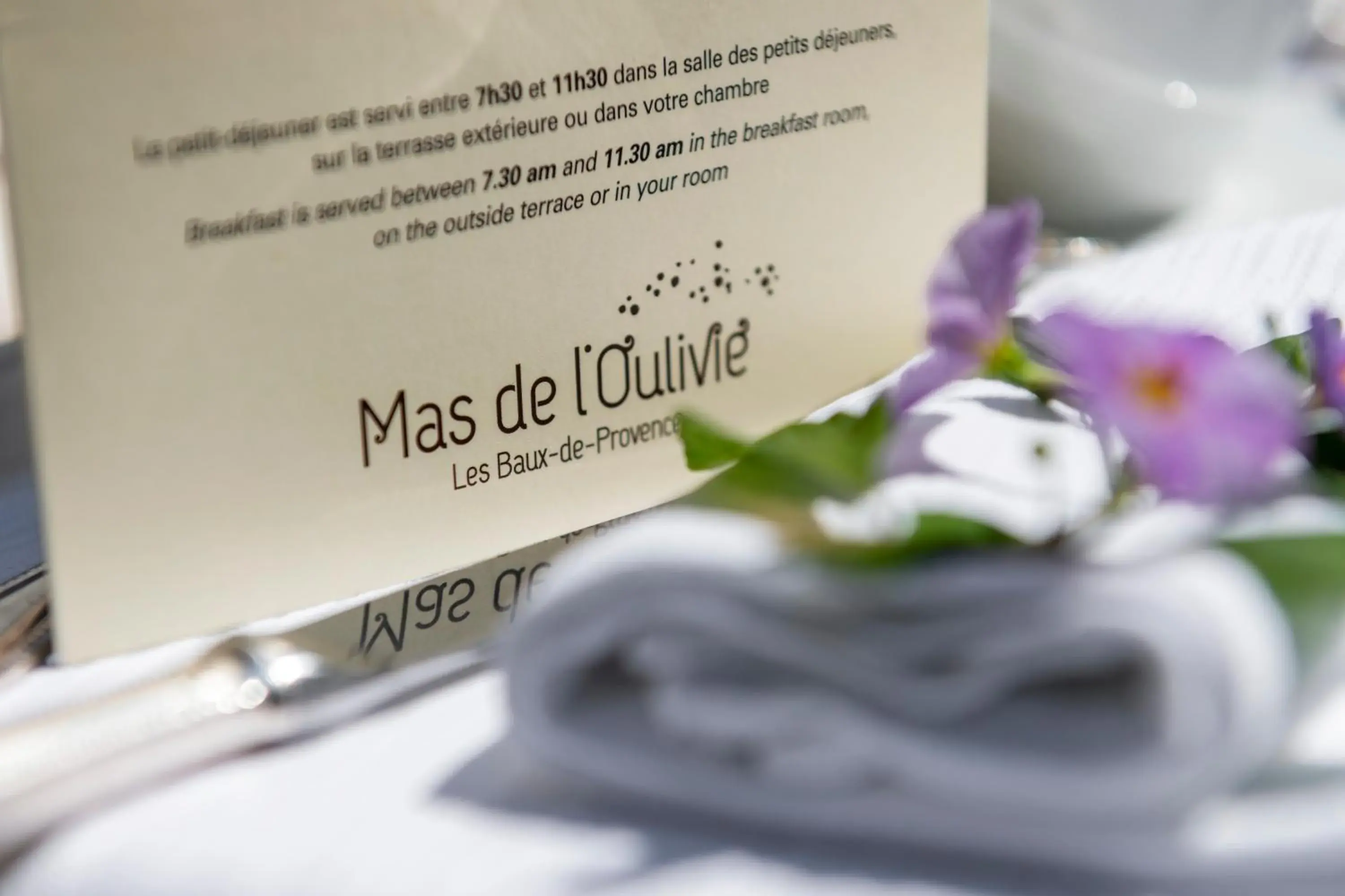 Breakfast in Mas de l'Oulivié Breakfast in Mas de l'Oulivié