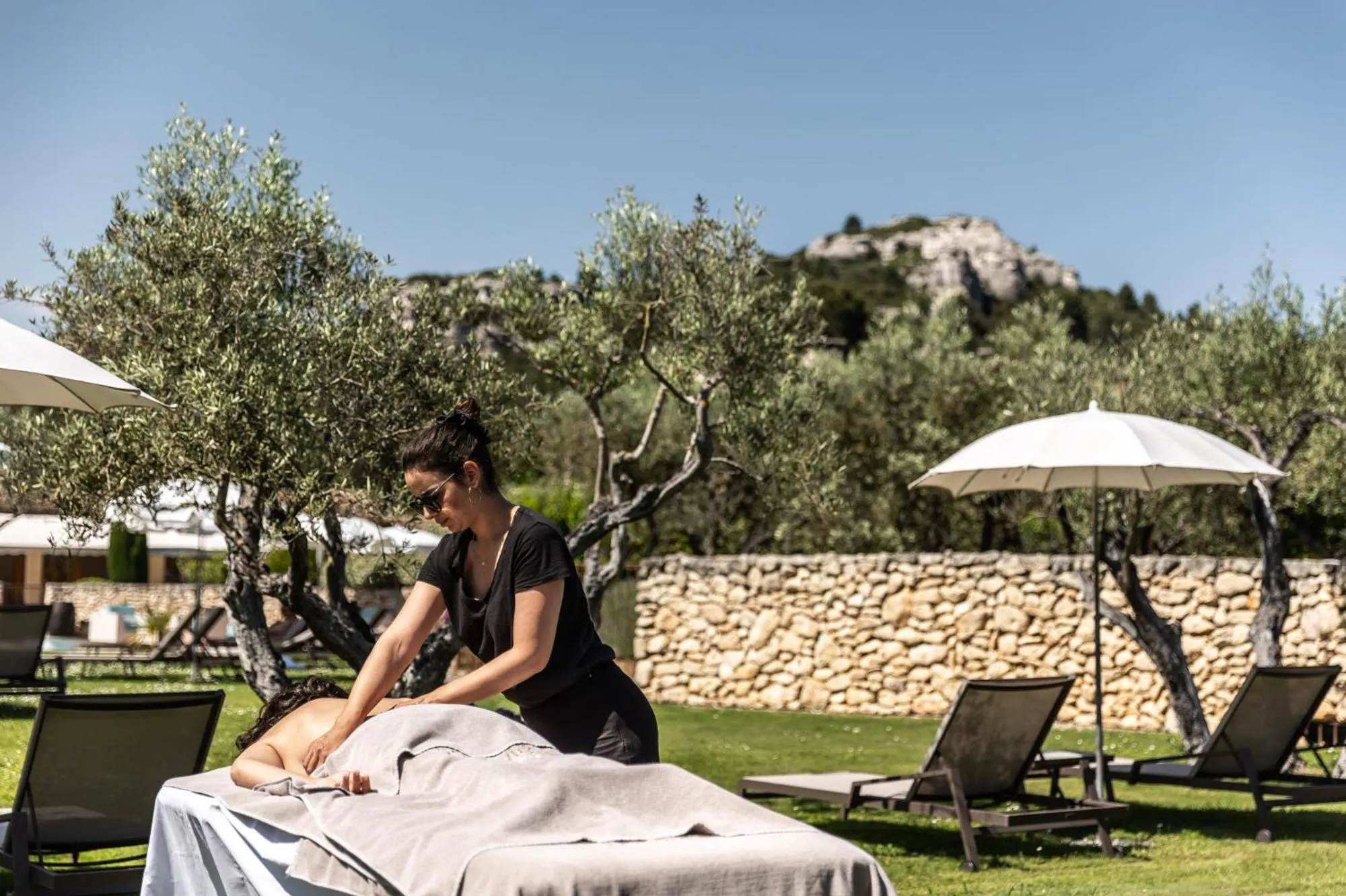 Massage in Mas de l'Oulivié