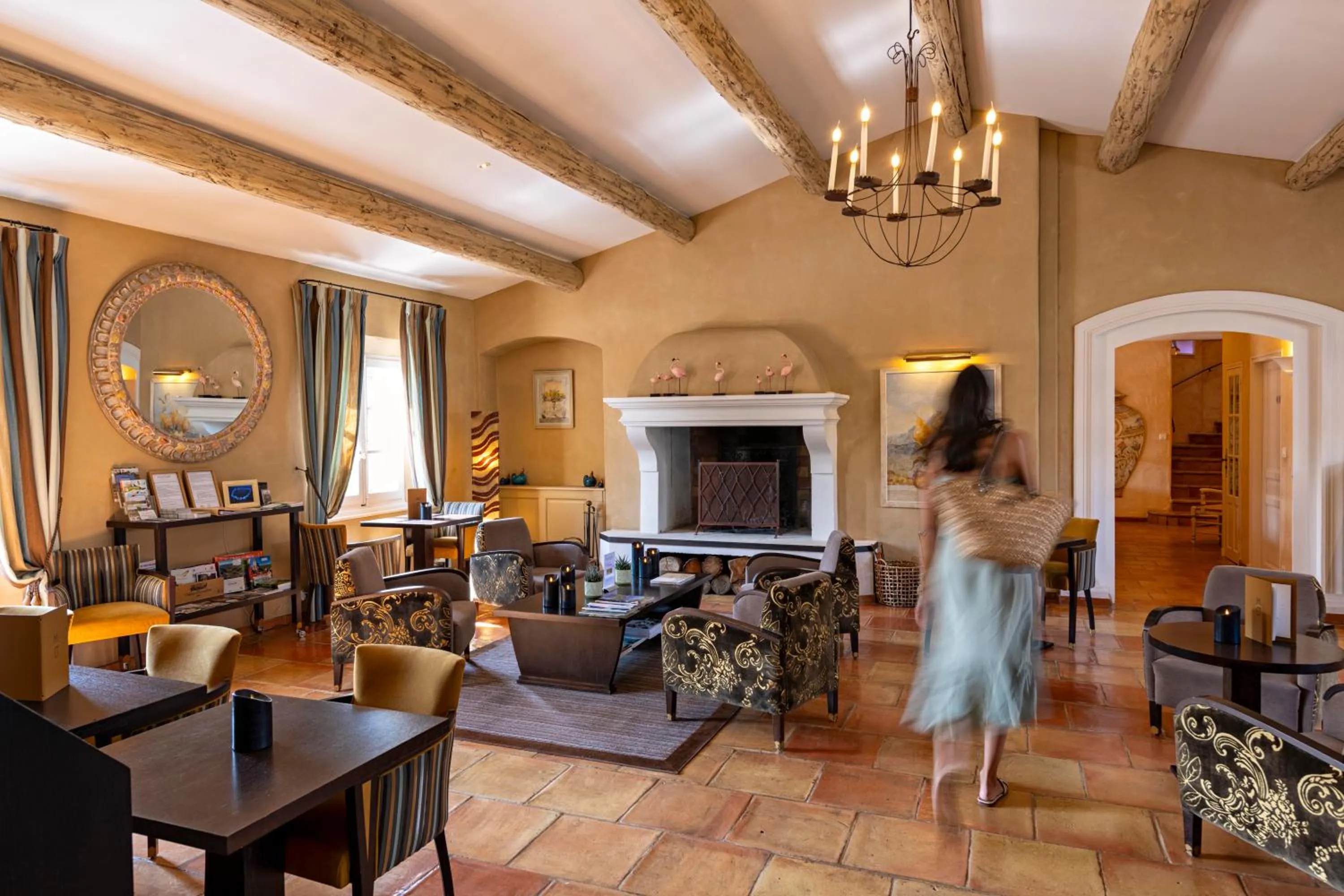 Lounge or bar in Mas de l'Oulivié