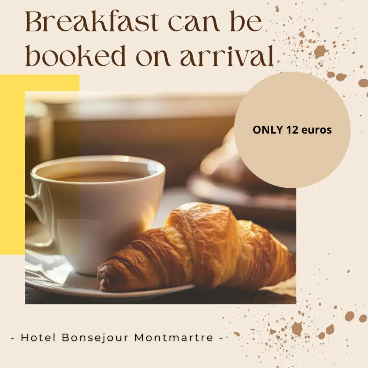 Breakfast in Bonséjour Montmartre Breakfast in Bonséjour Montmartre