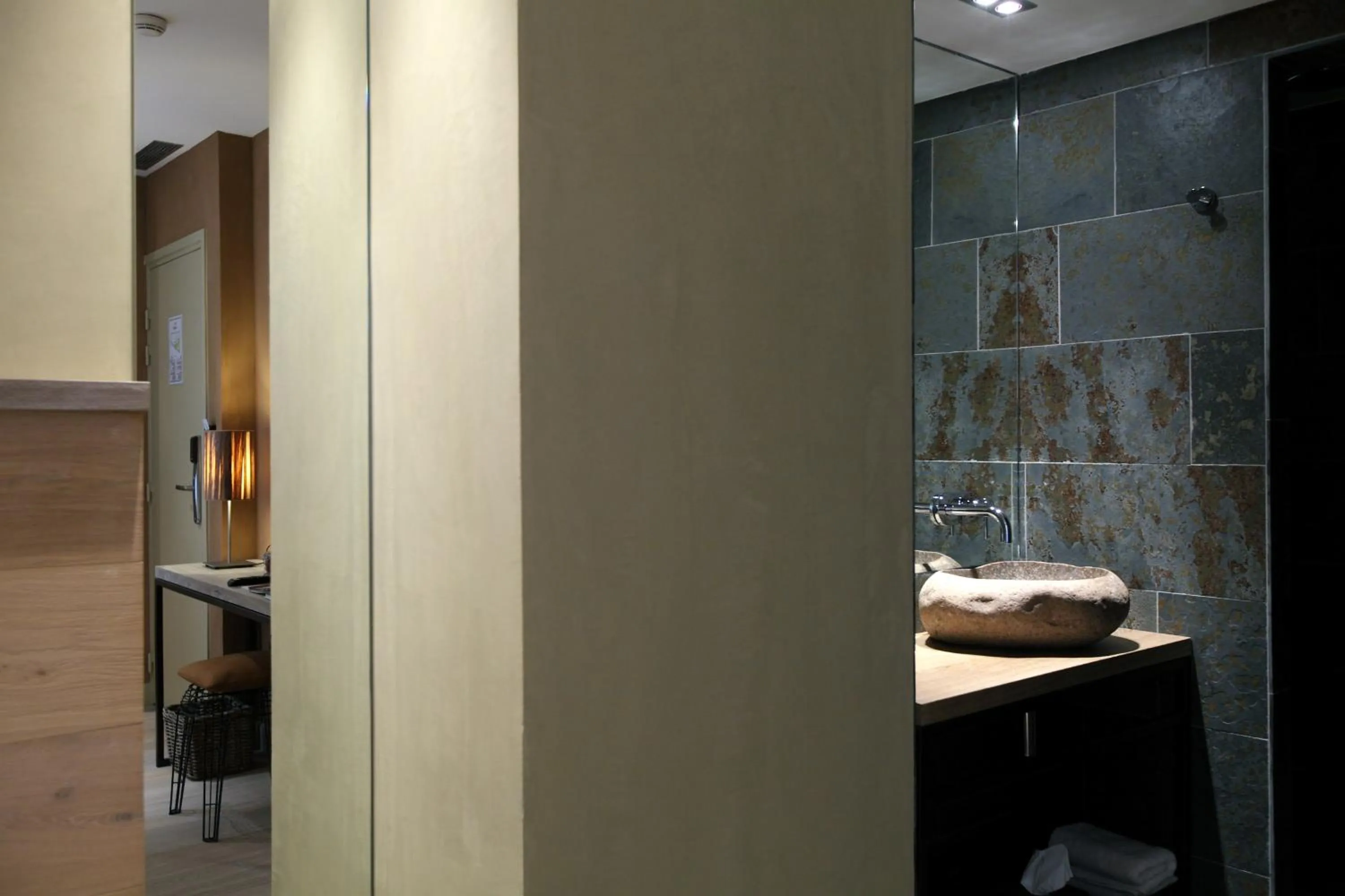 Shower in Hidden Hotel