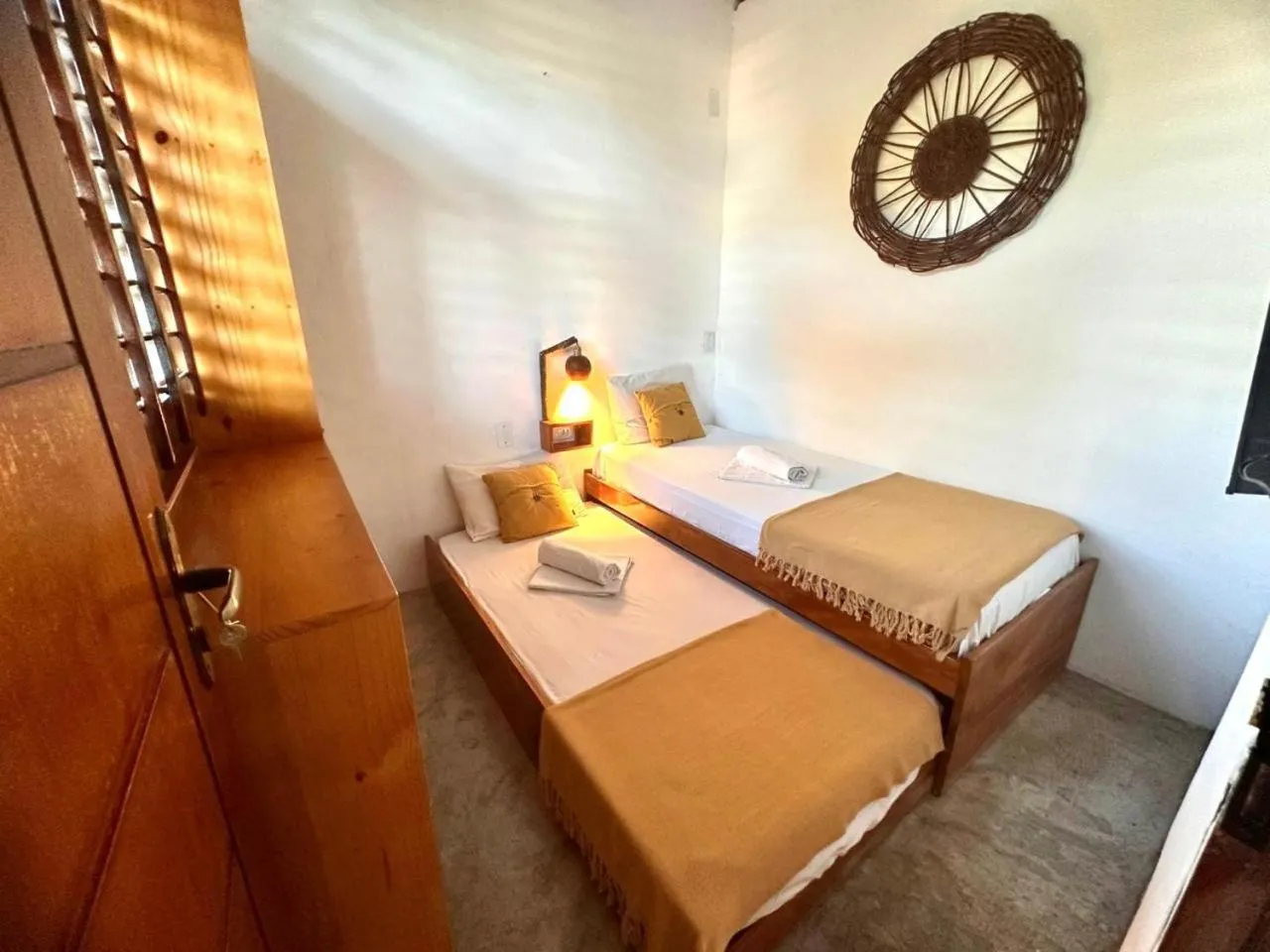 Twin Room with Shared Bathroom in Mandala Hostel Jeri