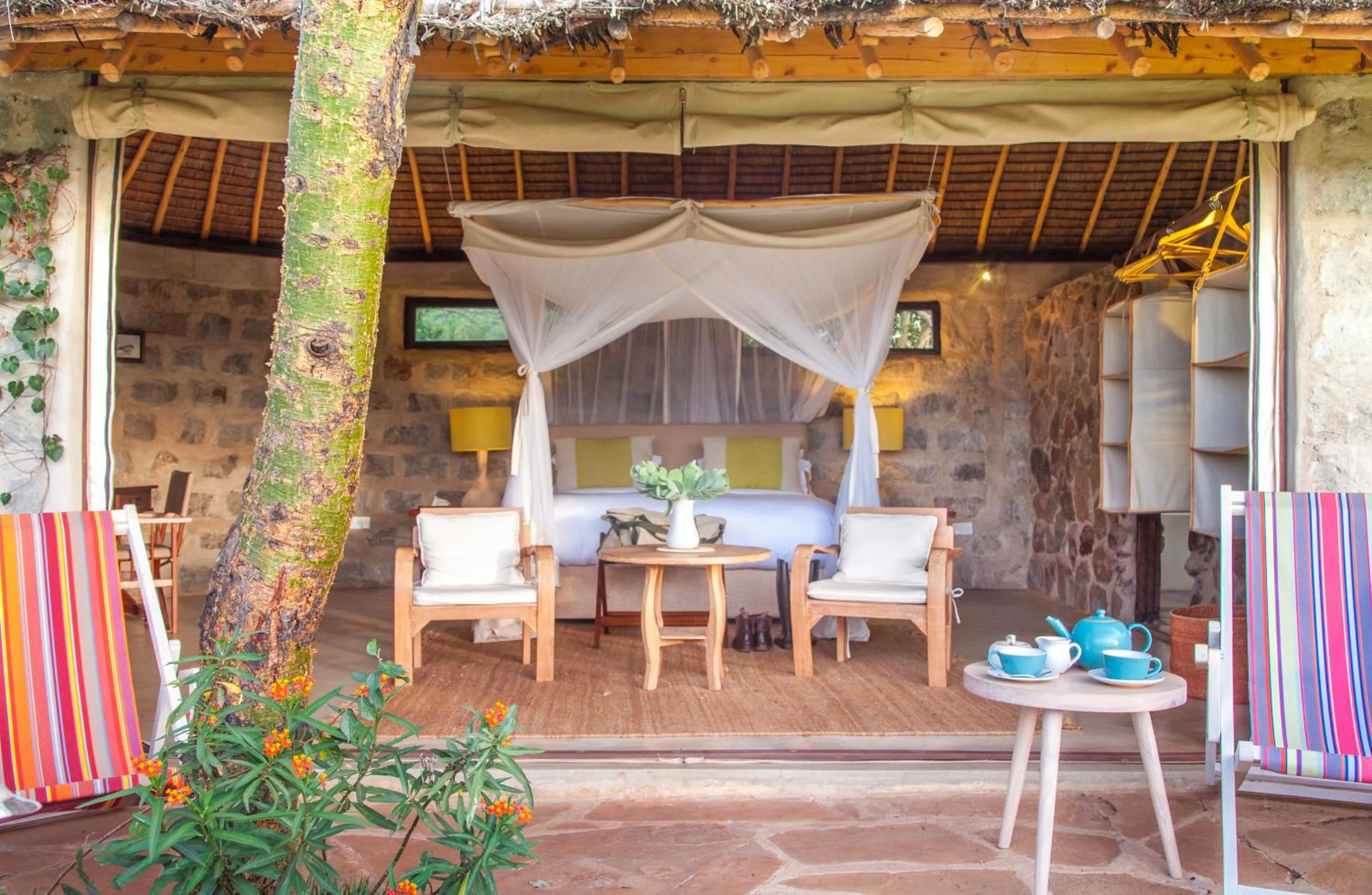 Tented Cottages - single occupancy in Ololo Safari Lodge & Farm