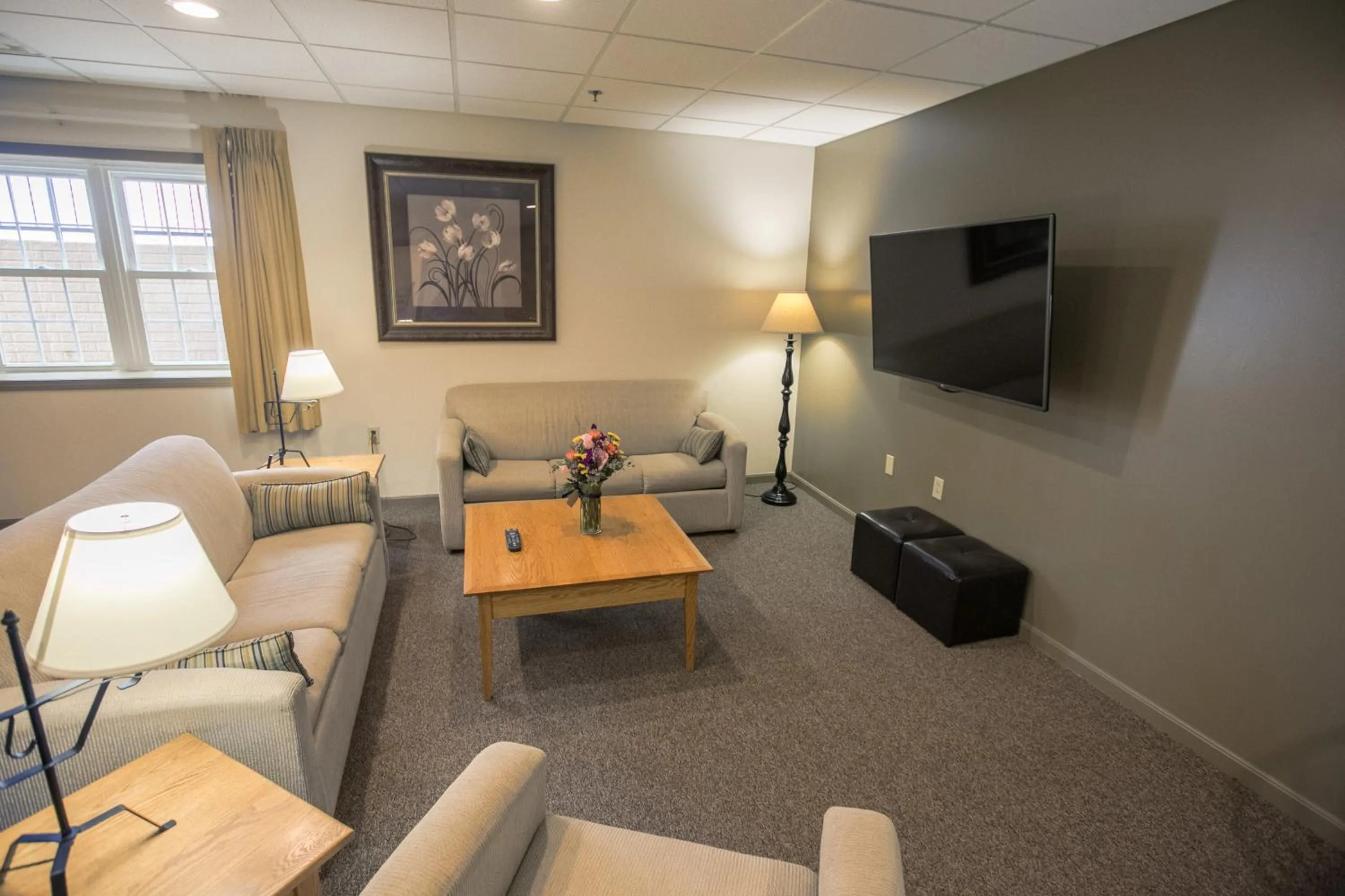 Living room in Lodging on the Square