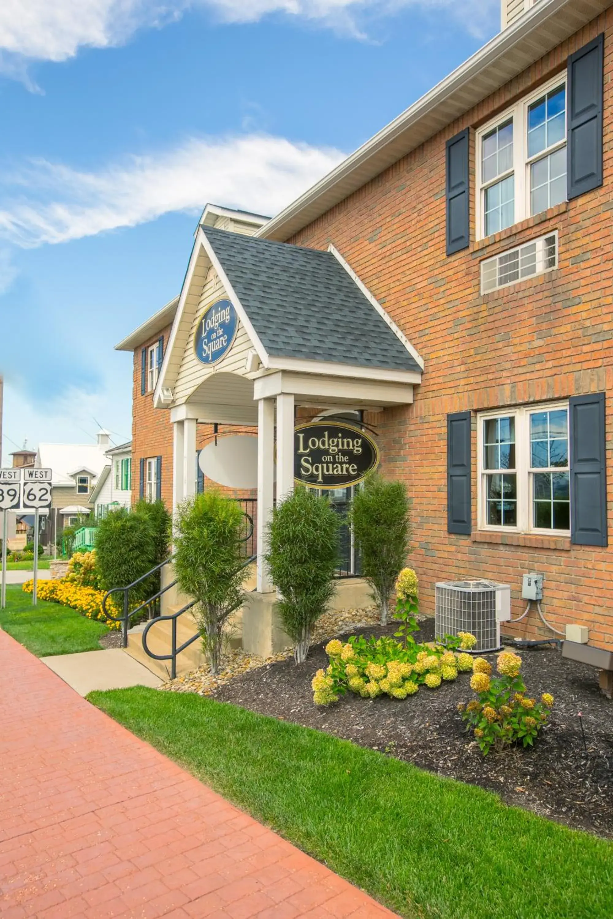 Facade/entrance in Lodging on the Square Facade/entrance in Lodging on the Square
