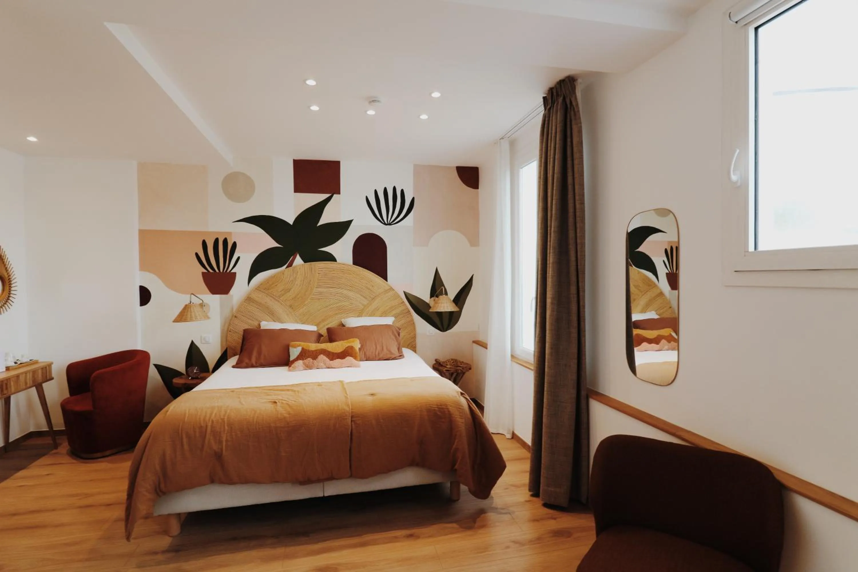 Bedroom, Bed in Le Rose Thé