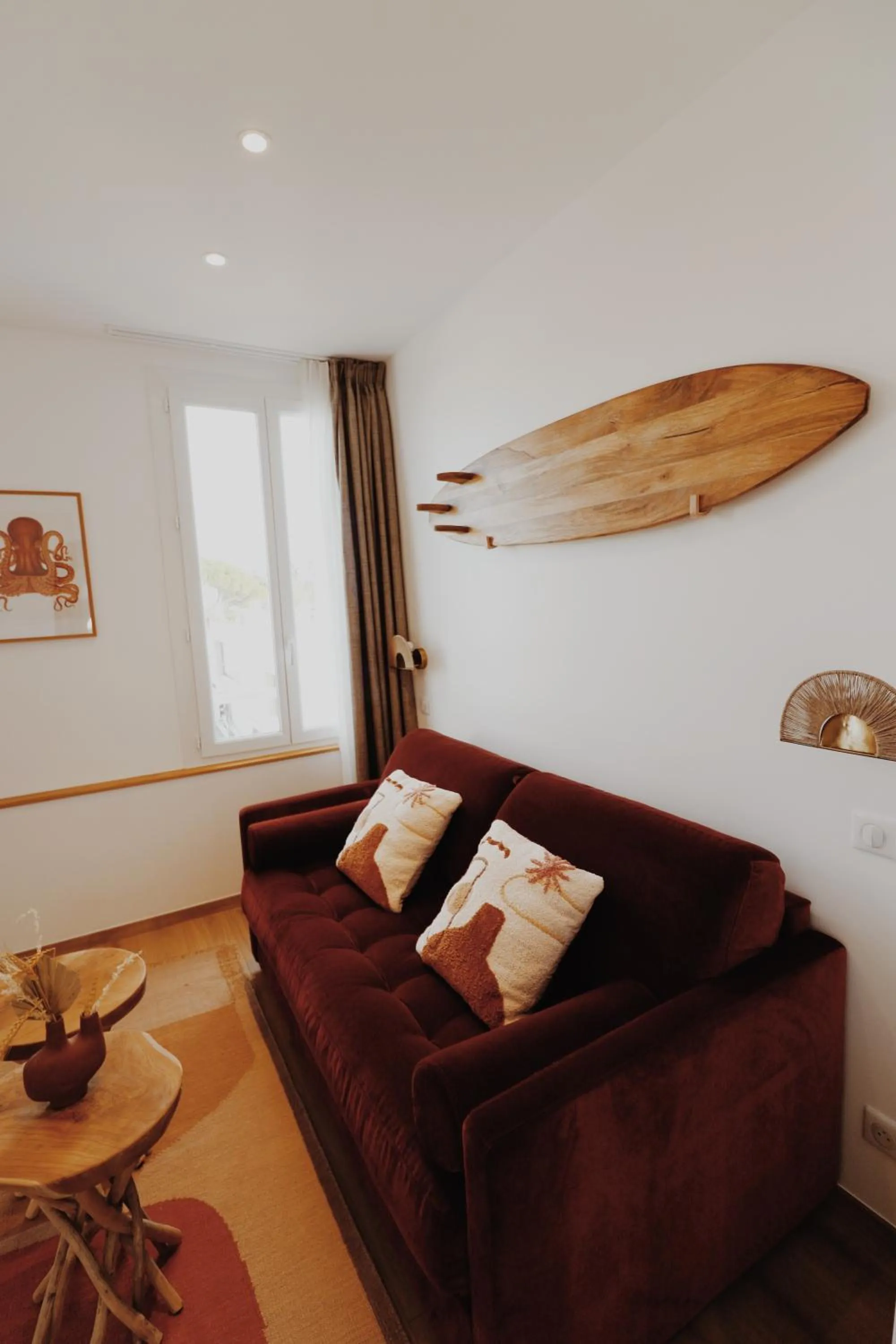 Decorative detail in Le Rose Thé