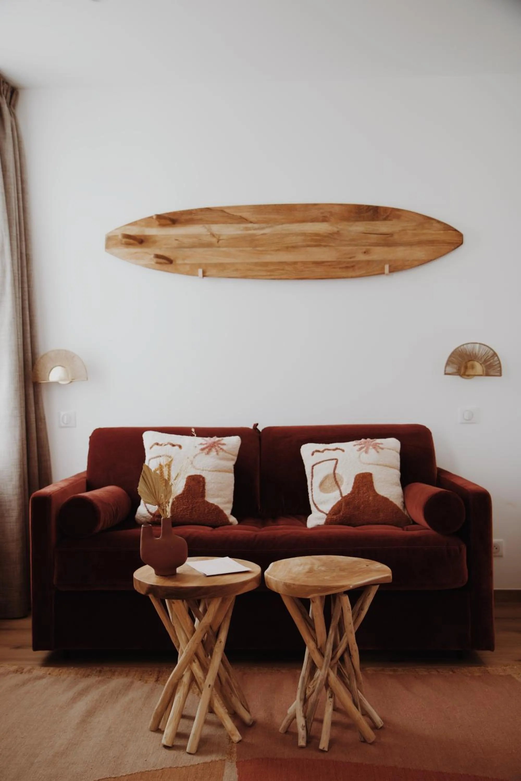 Decorative detail in Le Rose Thé