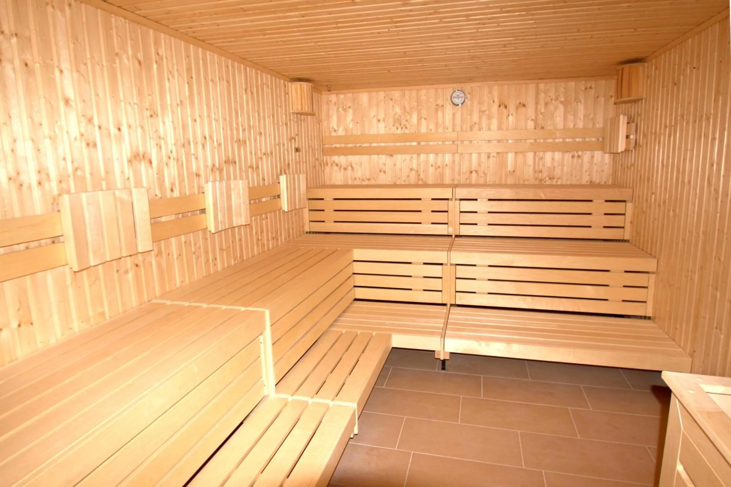 Sauna in Strandresidenz Baabe Ferienwohnung 1-29 mit Sauna- und Schwimmbadnutzung im Haus