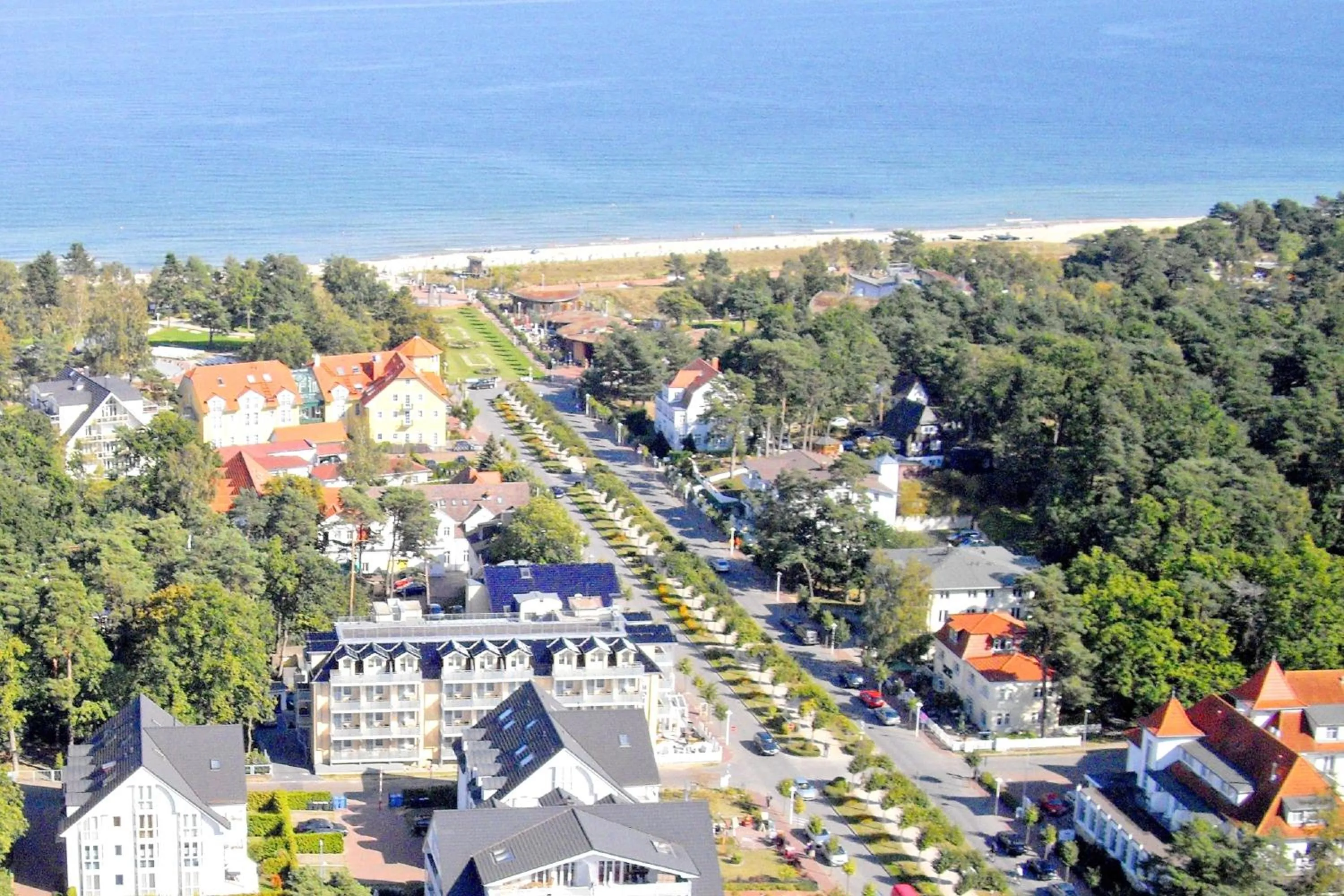 Neighbourhood in Strandresidenz Baabe Ferienwohnung 1-29 mit Sauna- und Schwimmbadnutzung im Haus