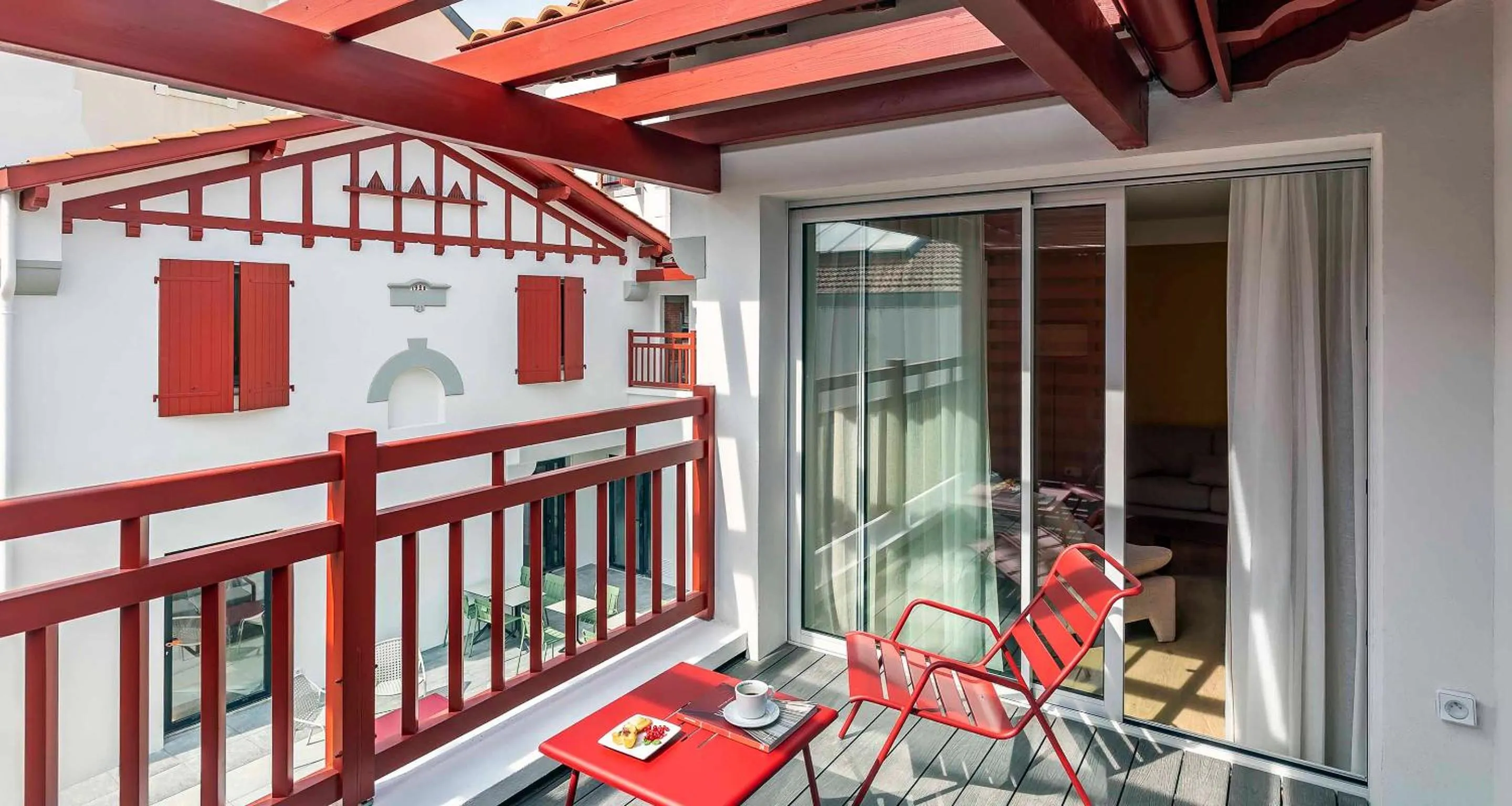 Balcony/Terrace in Hôtel Kemaris