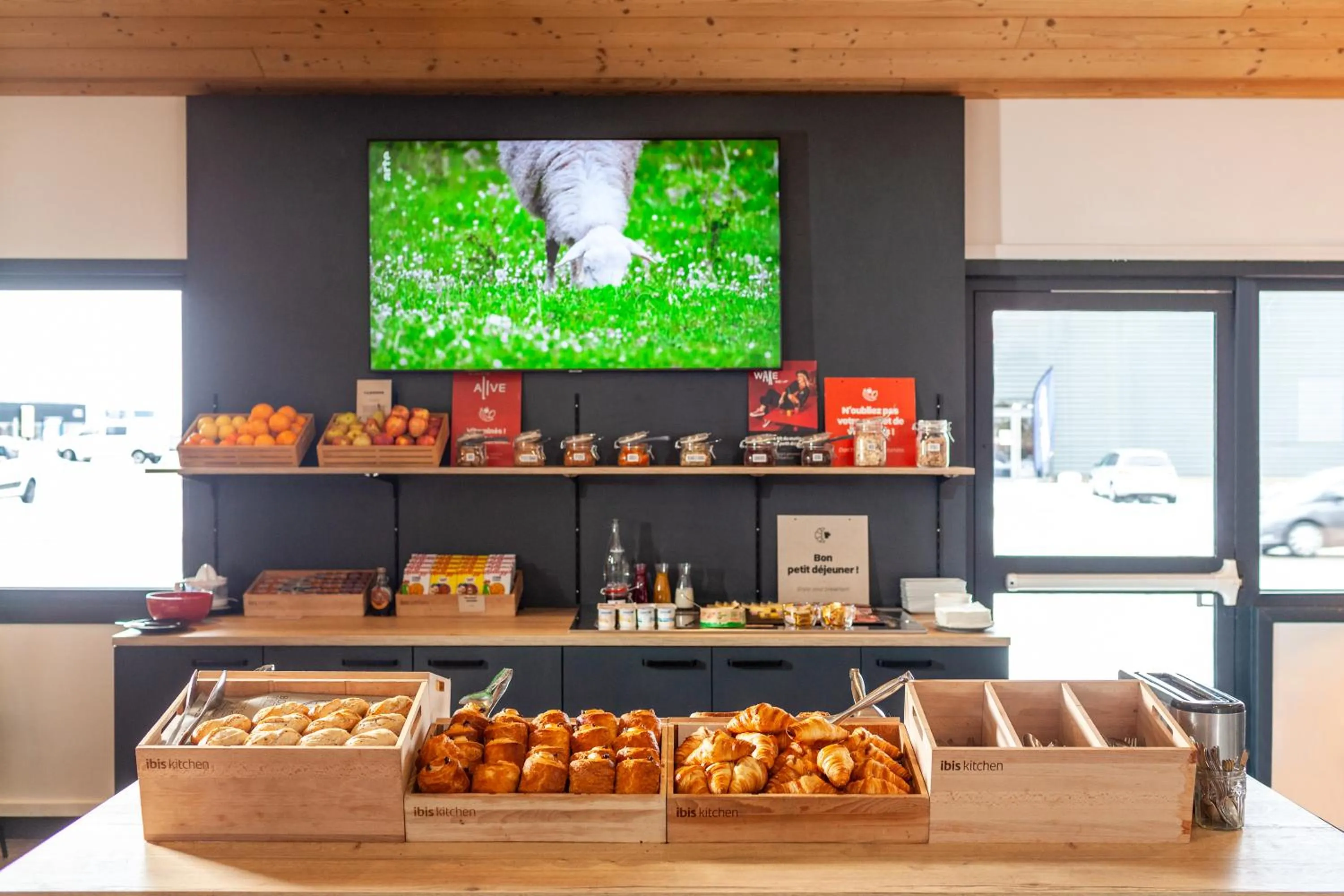Breakfast in Ibis Pontarlier