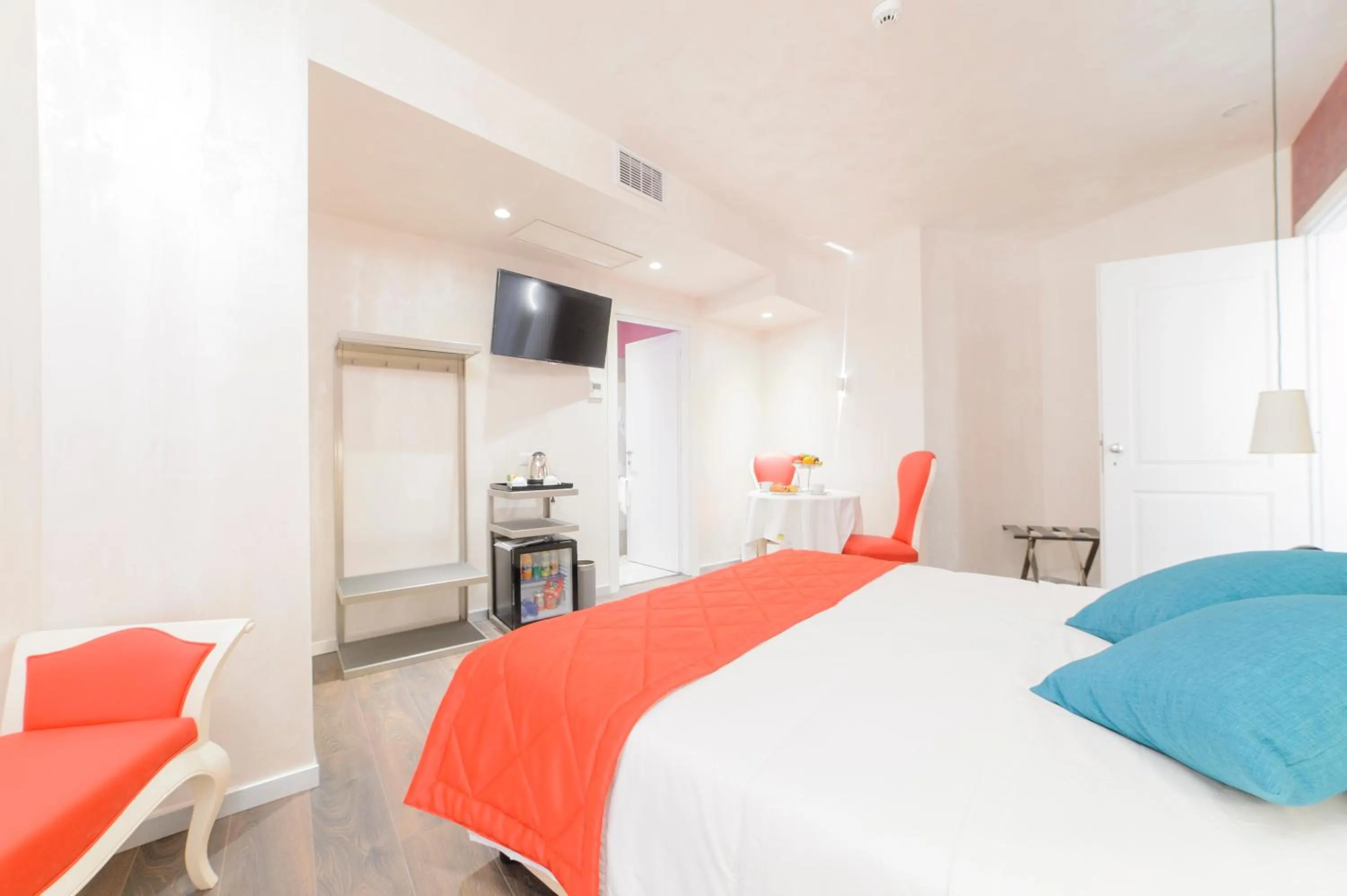 Bed in Hotel Vespasiano