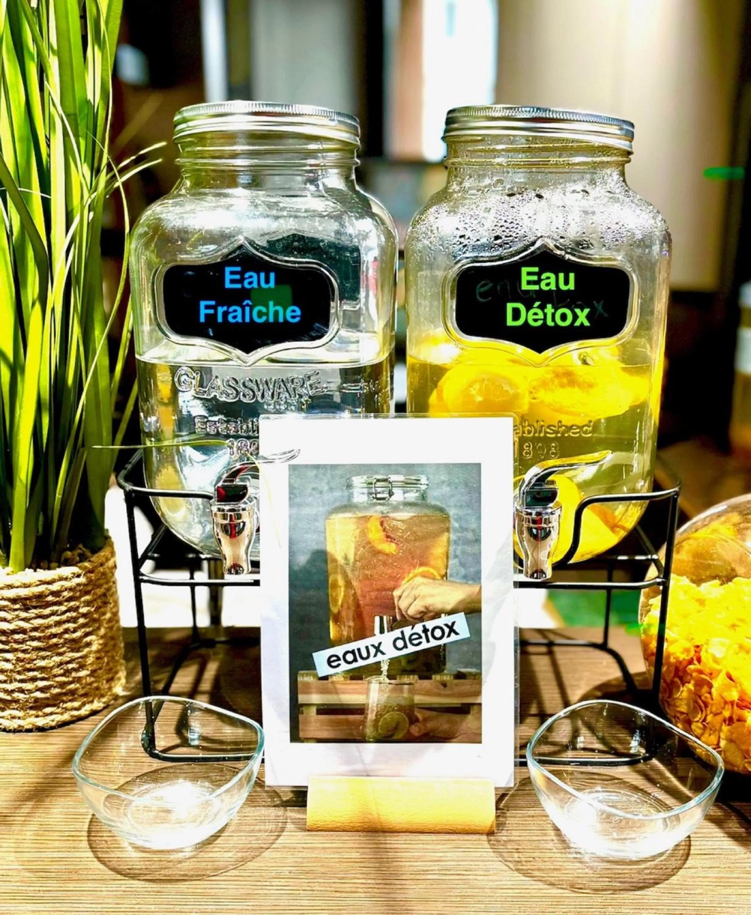 Breakfast in Kyriad Restaurant Centre SPA Vichy