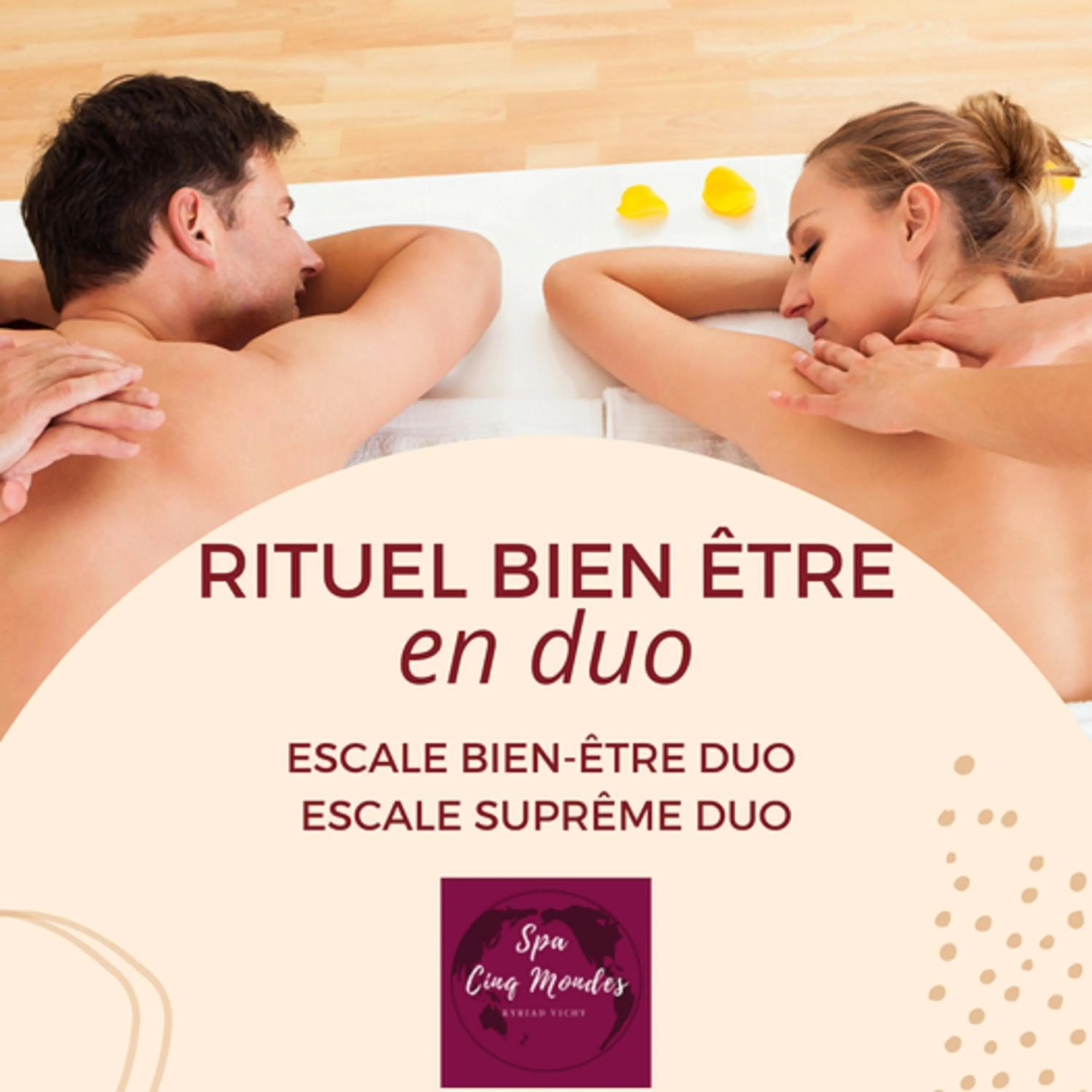Massage in Kyriad Restaurant Centre SPA Vichy