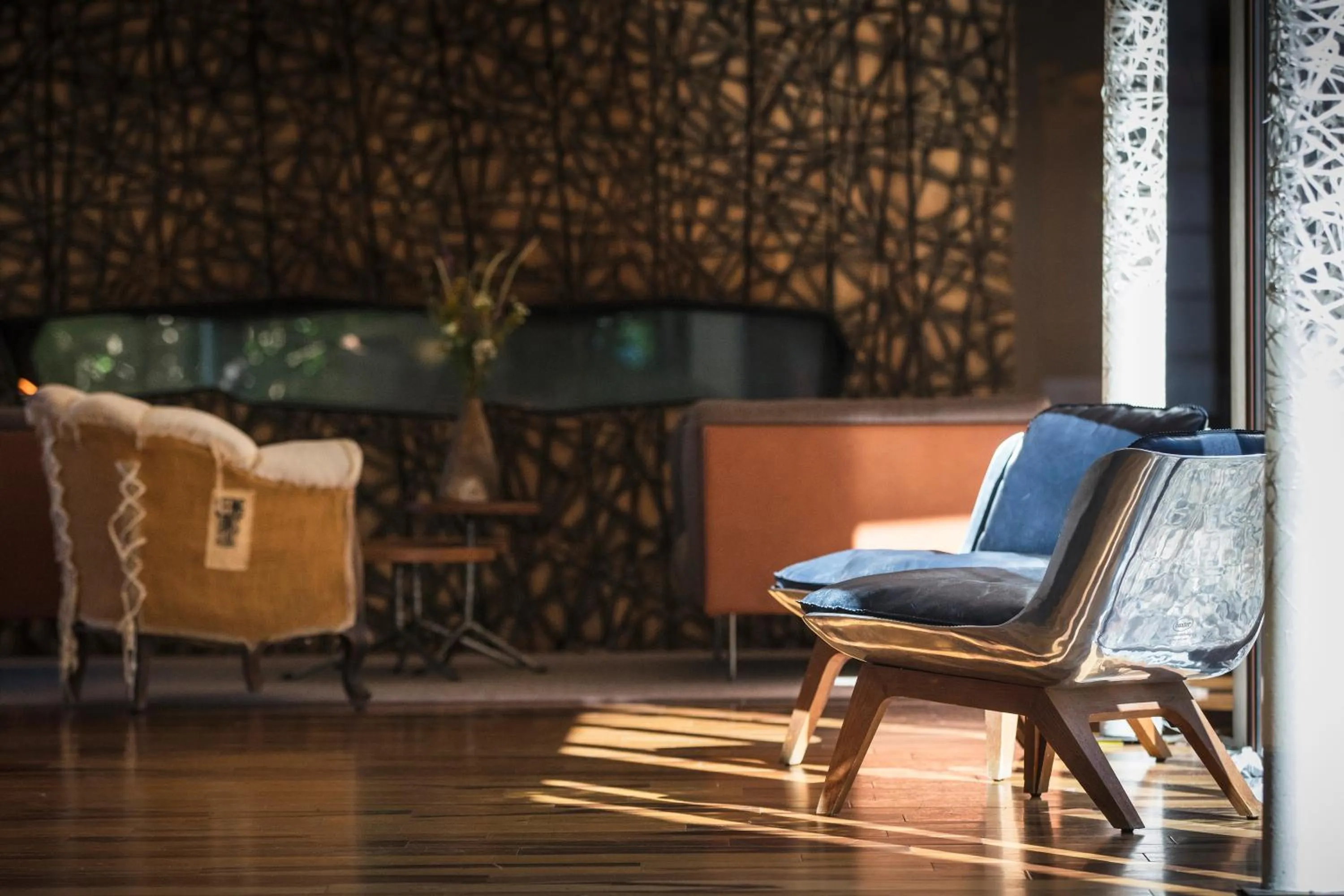 Seating area in Le Clos Des Sens