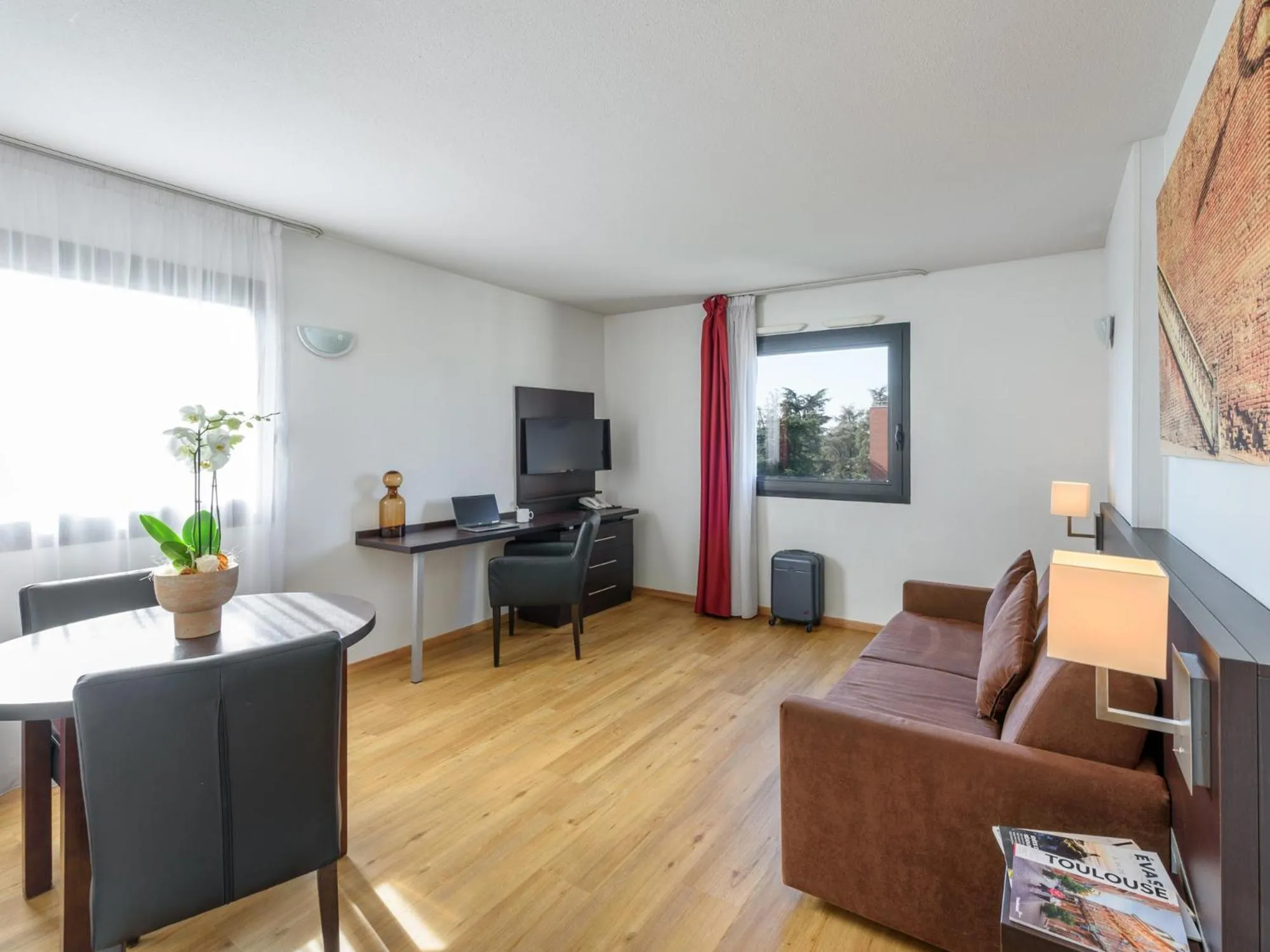 Living room in Residhome Toulouse Tolosa