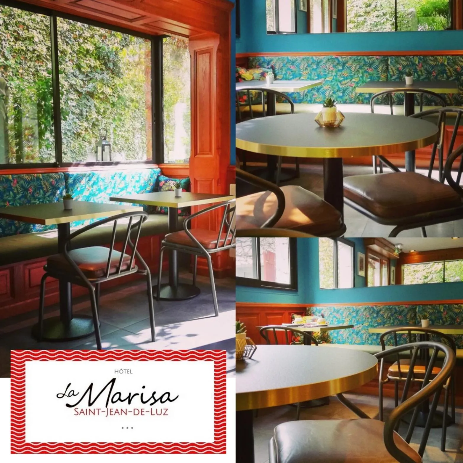 Decorative detail in Hôtel La Marisa Grande Plage