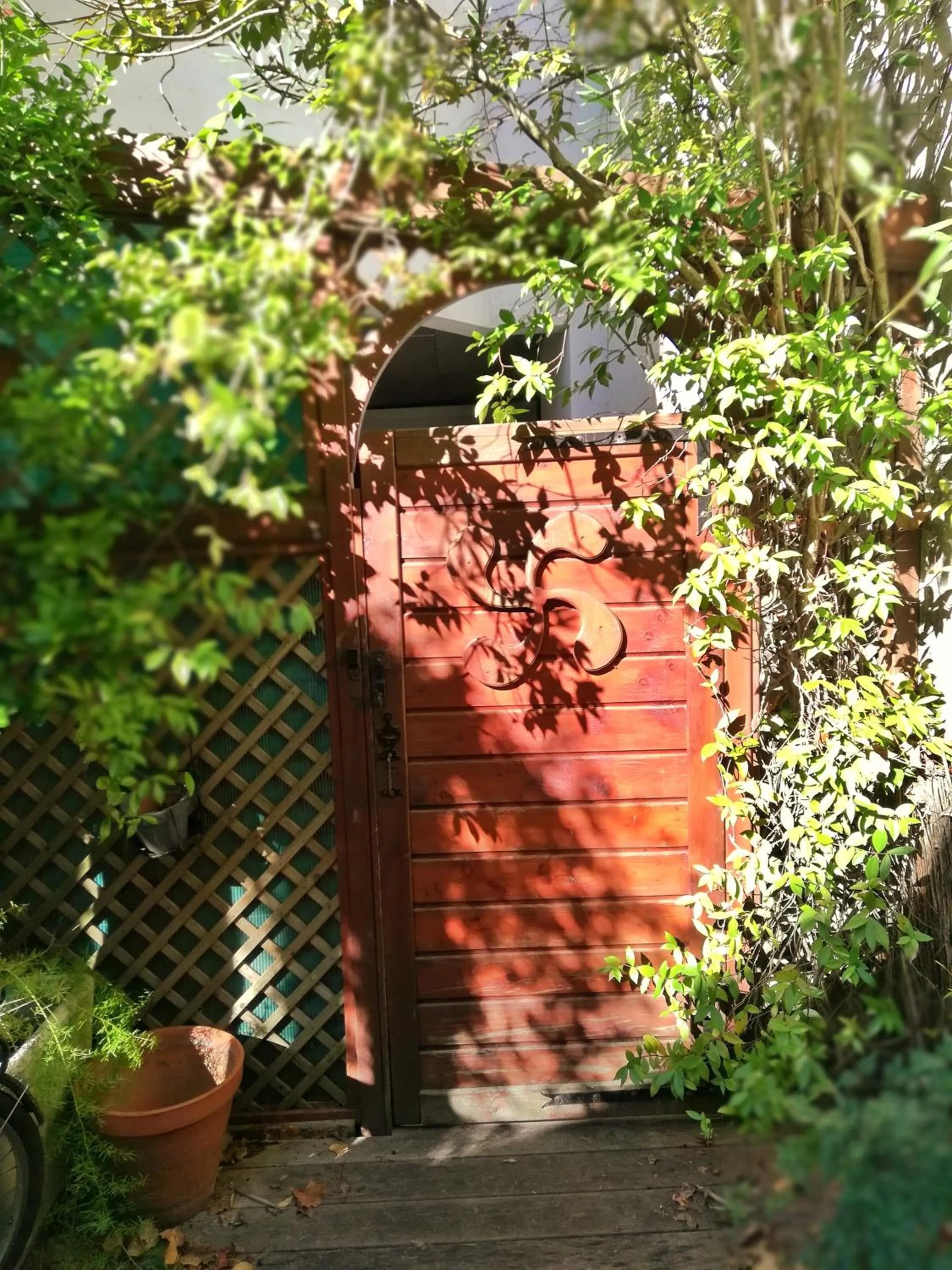 Patio in Hôtel La Marisa Grande Plage