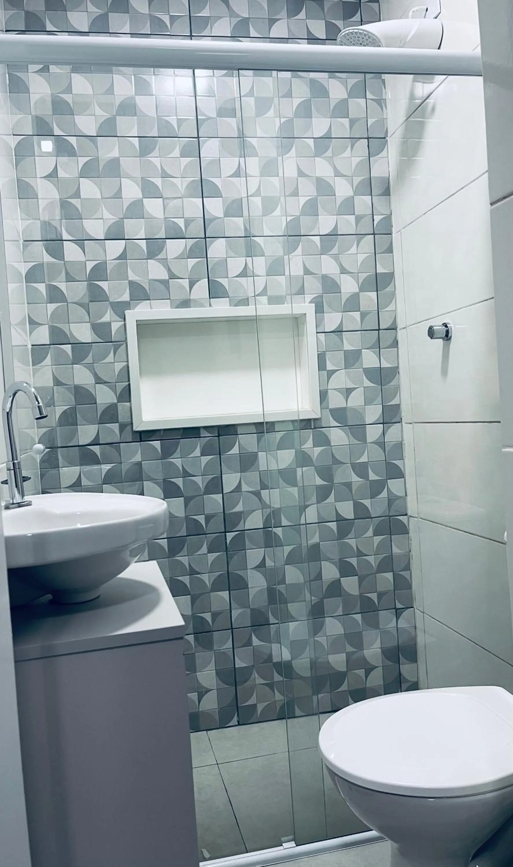 Shower in Hotel Rio Branco - Melhor Opção Perto da 25 de Março, Santa Ifigênia e Metrô República