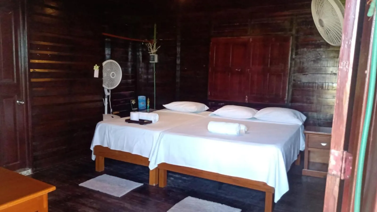 Bed in Cabañas El Cuyo