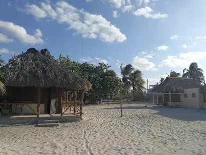 Beach in Cabañas El Cuyo Beach in Cabañas El Cuyo