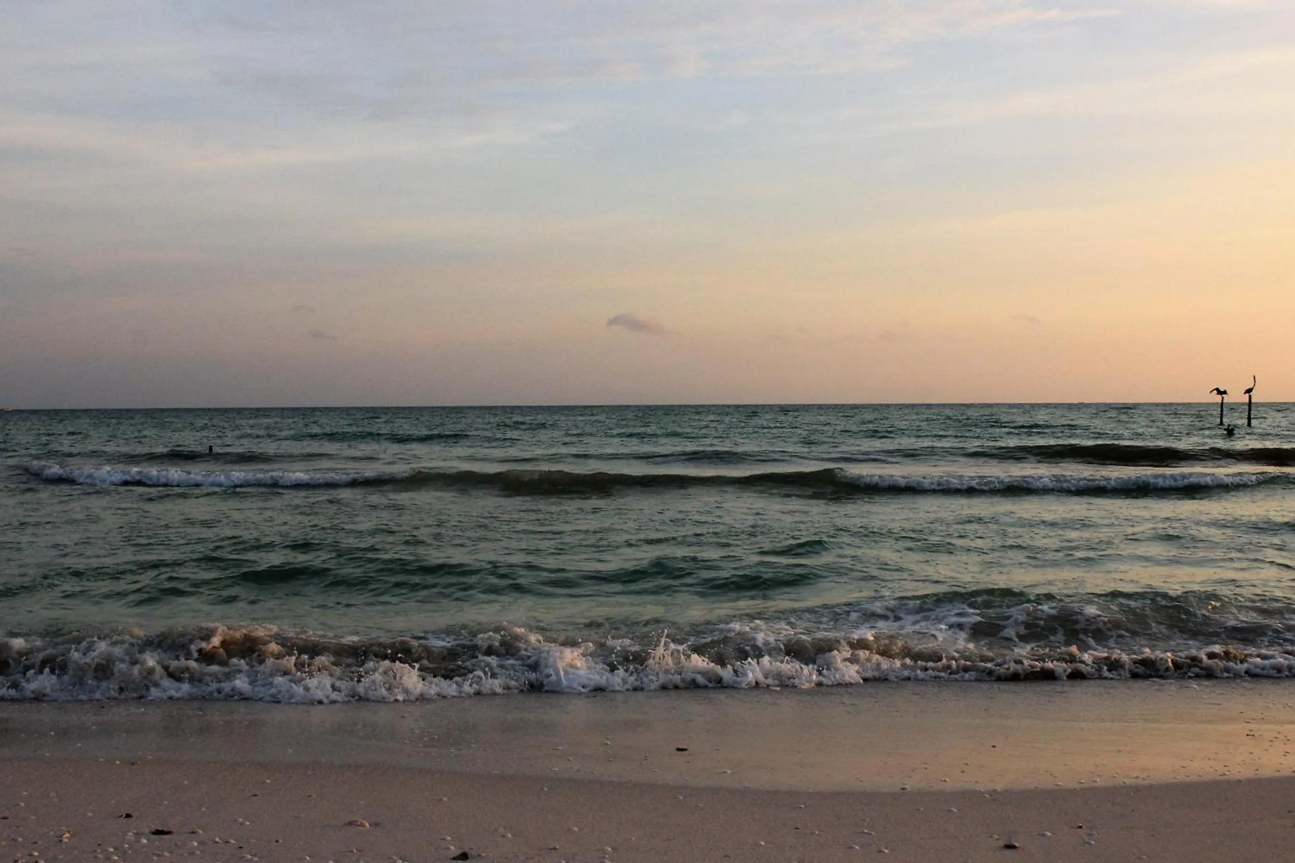 Sea view in Cabañas El Cuyo