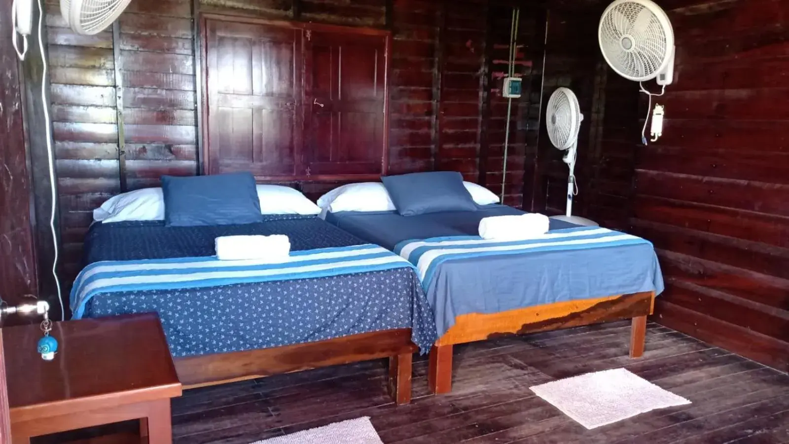 Bed in Cabañas El Cuyo Bed in Cabañas El Cuyo