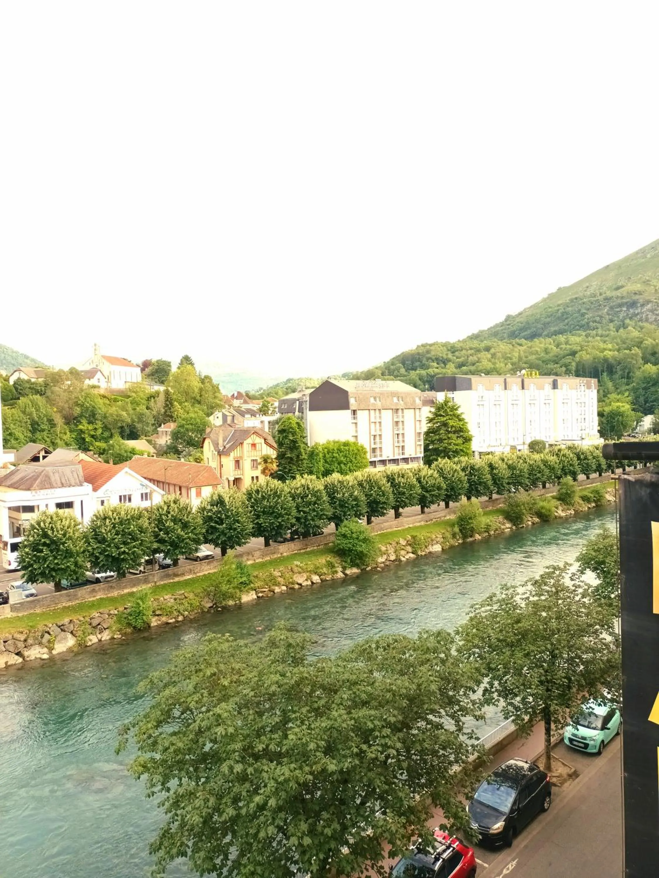 Mountain view in Hôtel Jeanne d'Arc