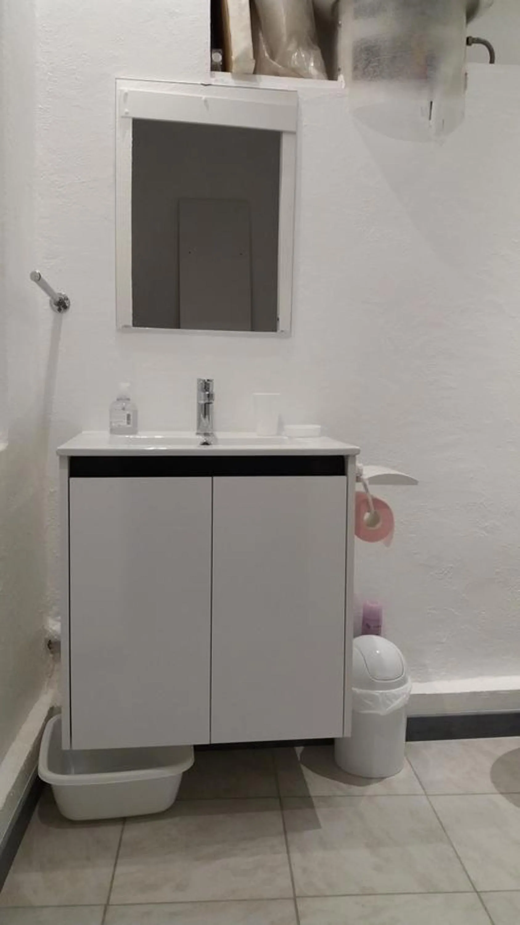 Bathroom in Studio dans la Villa "Litita" à Nice