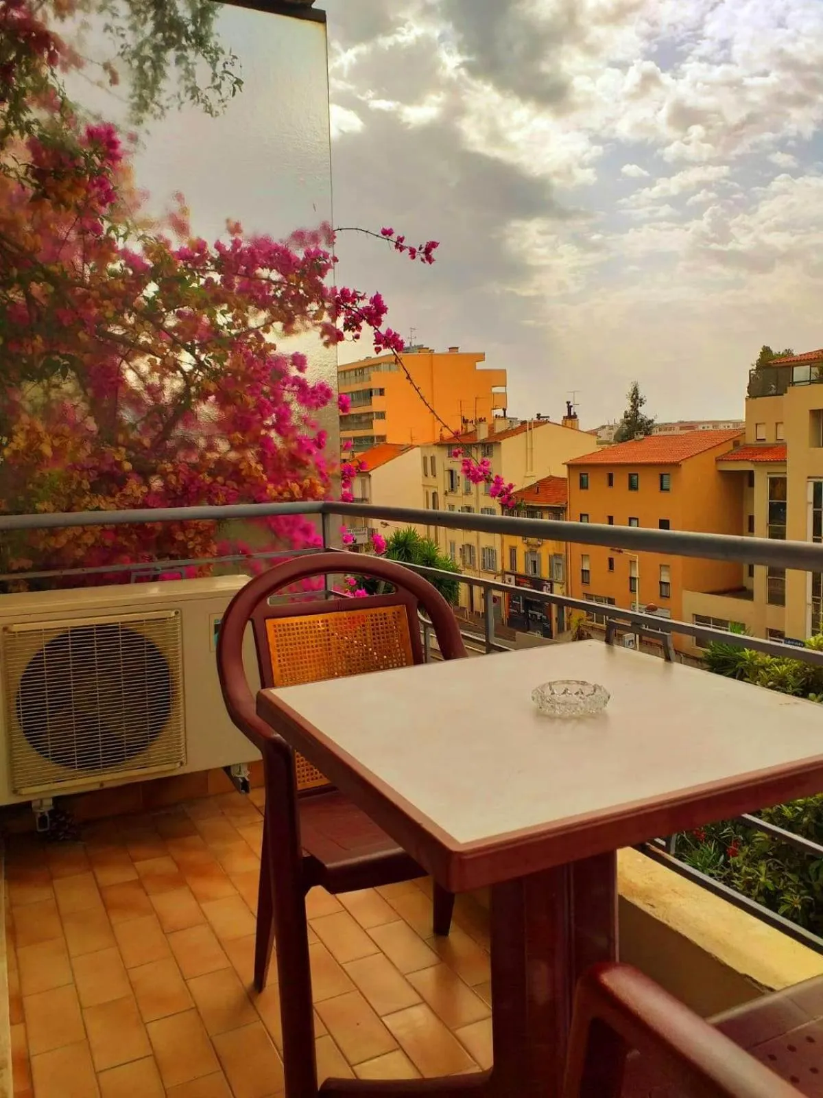 Balcony/Terrace in Hôtel Bellevue Cannes