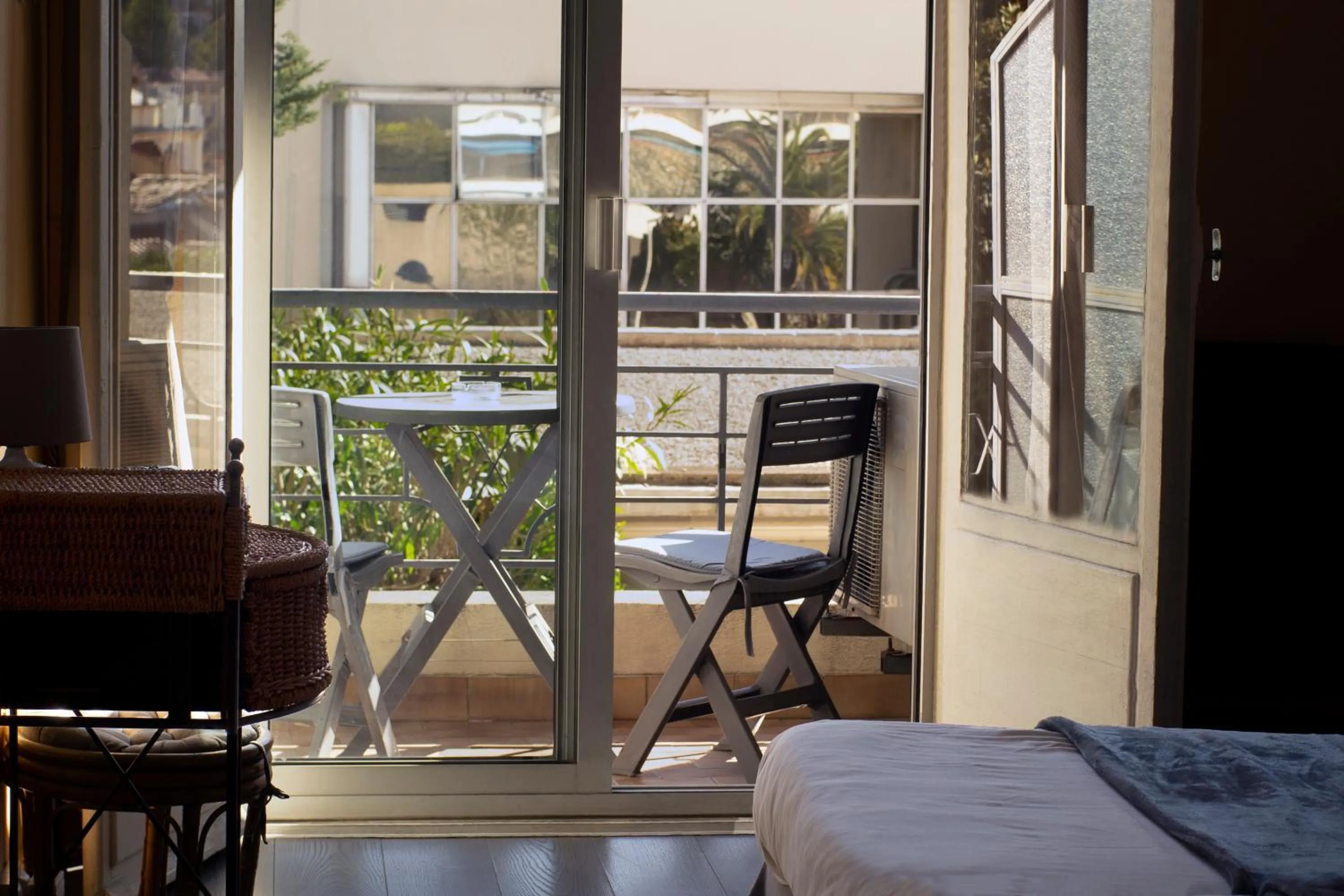 Balcony/Terrace in Hôtel Bellevue Cannes