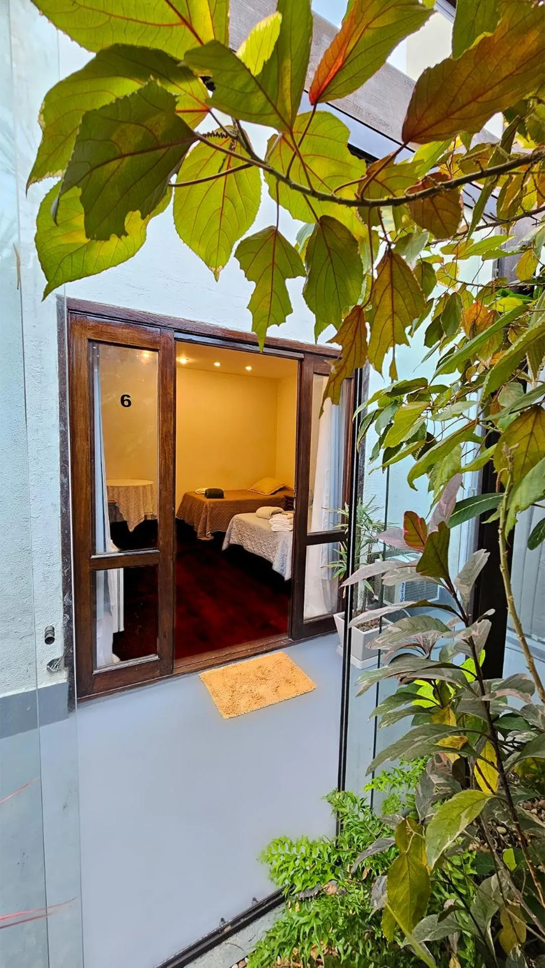 Patio in Beach Guest House - GMT