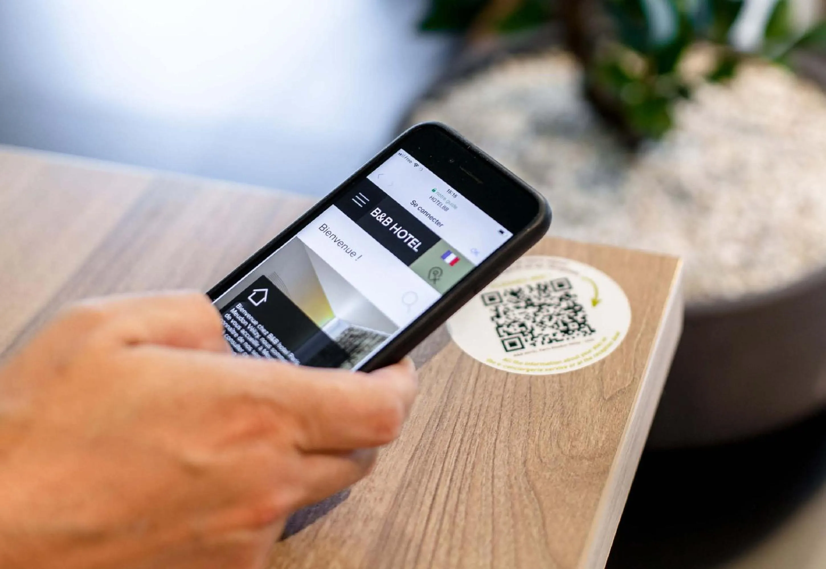 Bedroom in Hôtel 2 Vallées