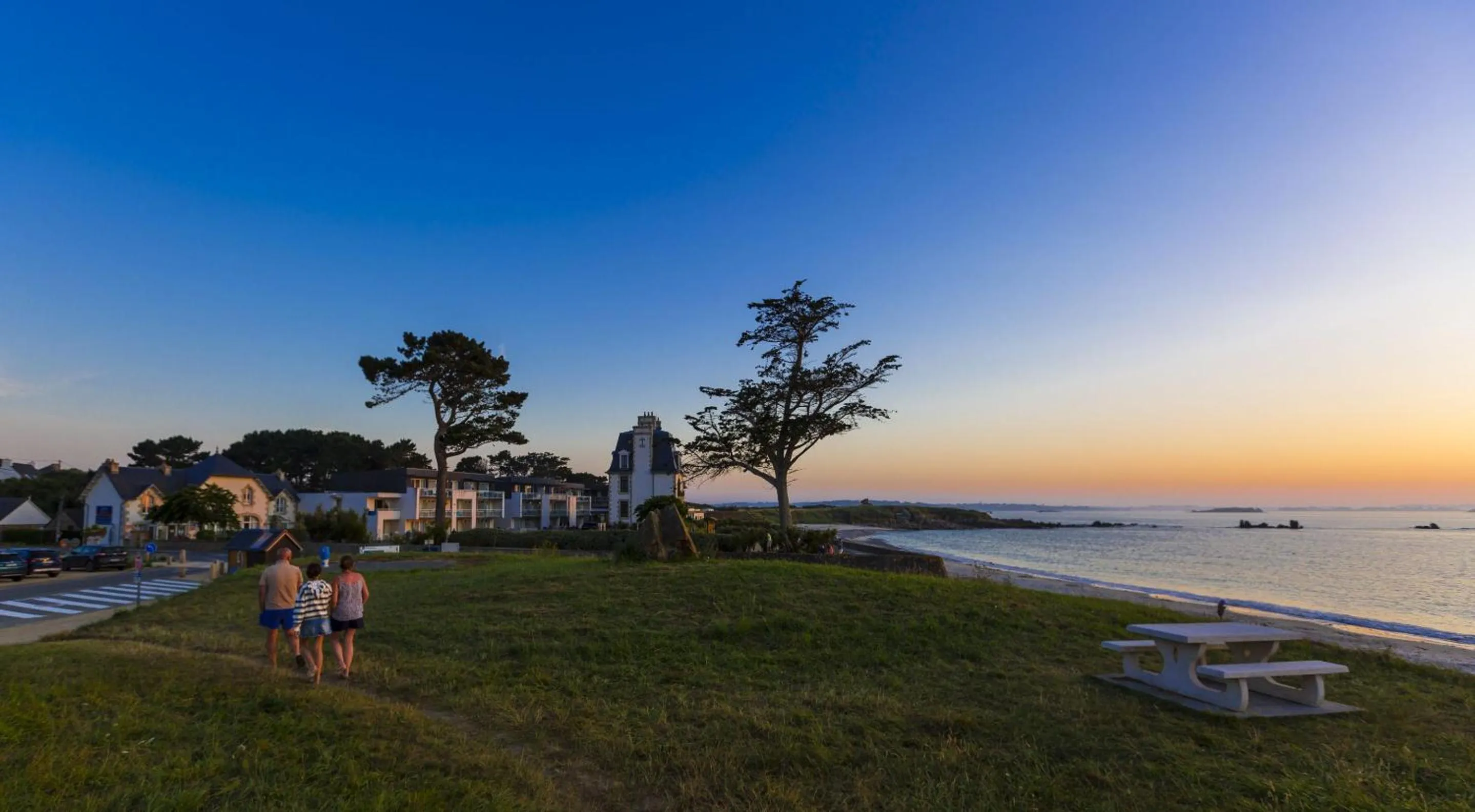 Garden in Résidence Odalys Domaine des Roches Jaunes