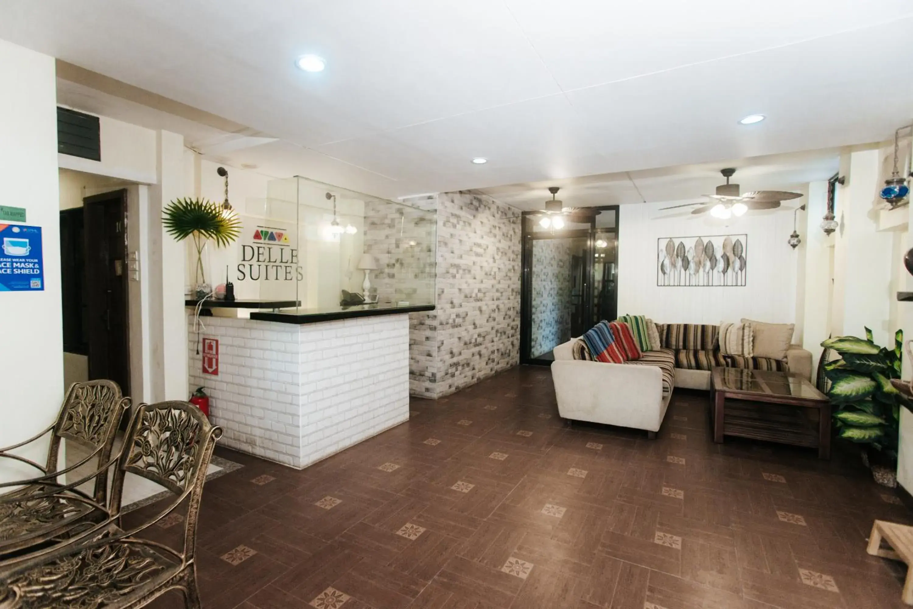 Lobby or reception in Delle Suites Lobby or reception in Delle Suites