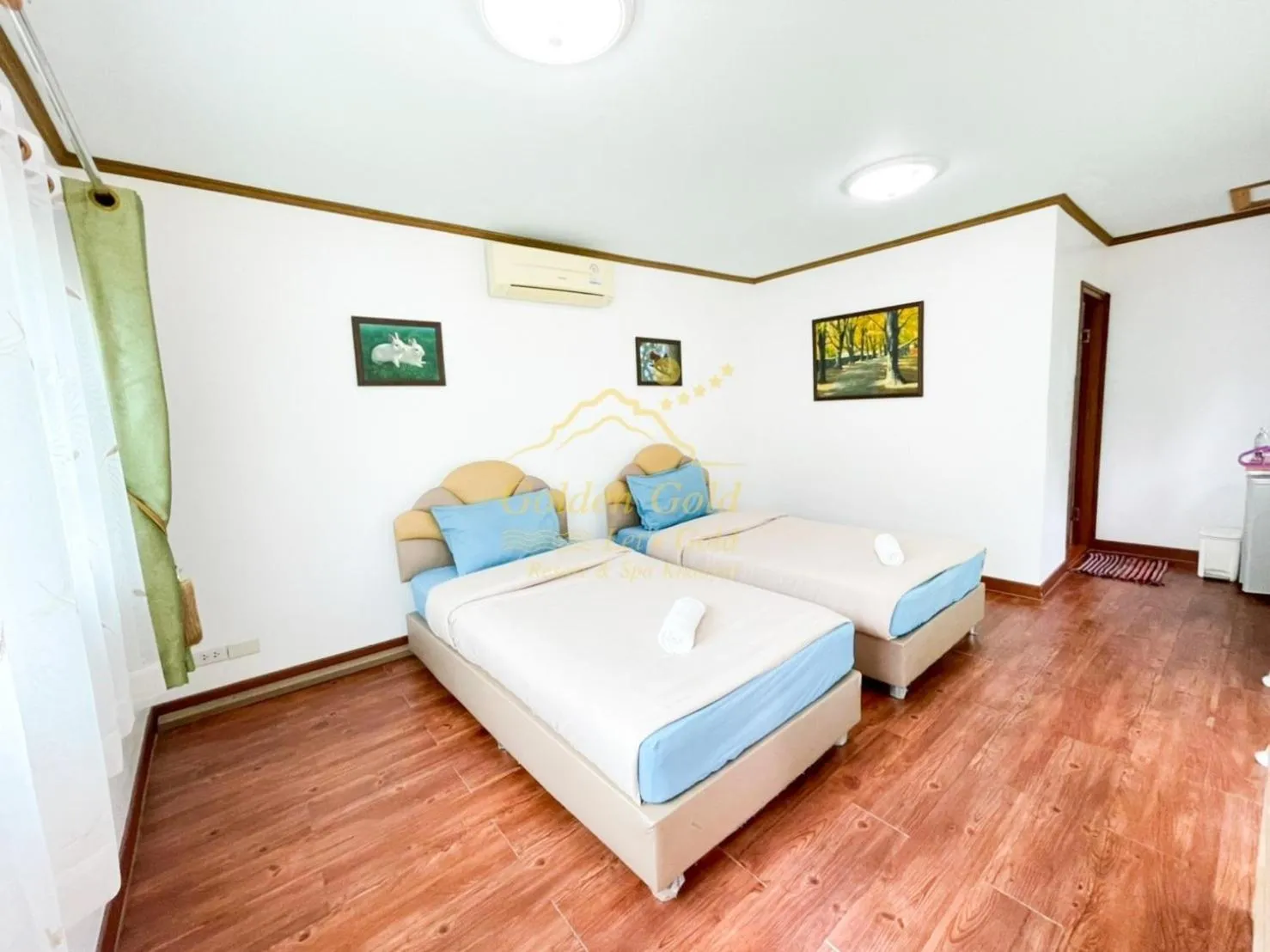 Bed in Goldengold (Khaoyai) Resort & Spa