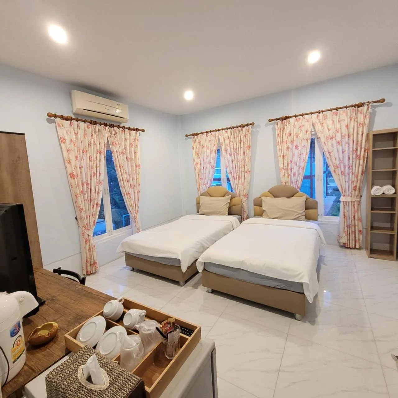 Bed in Goldengold (Khaoyai) Resort & Spa