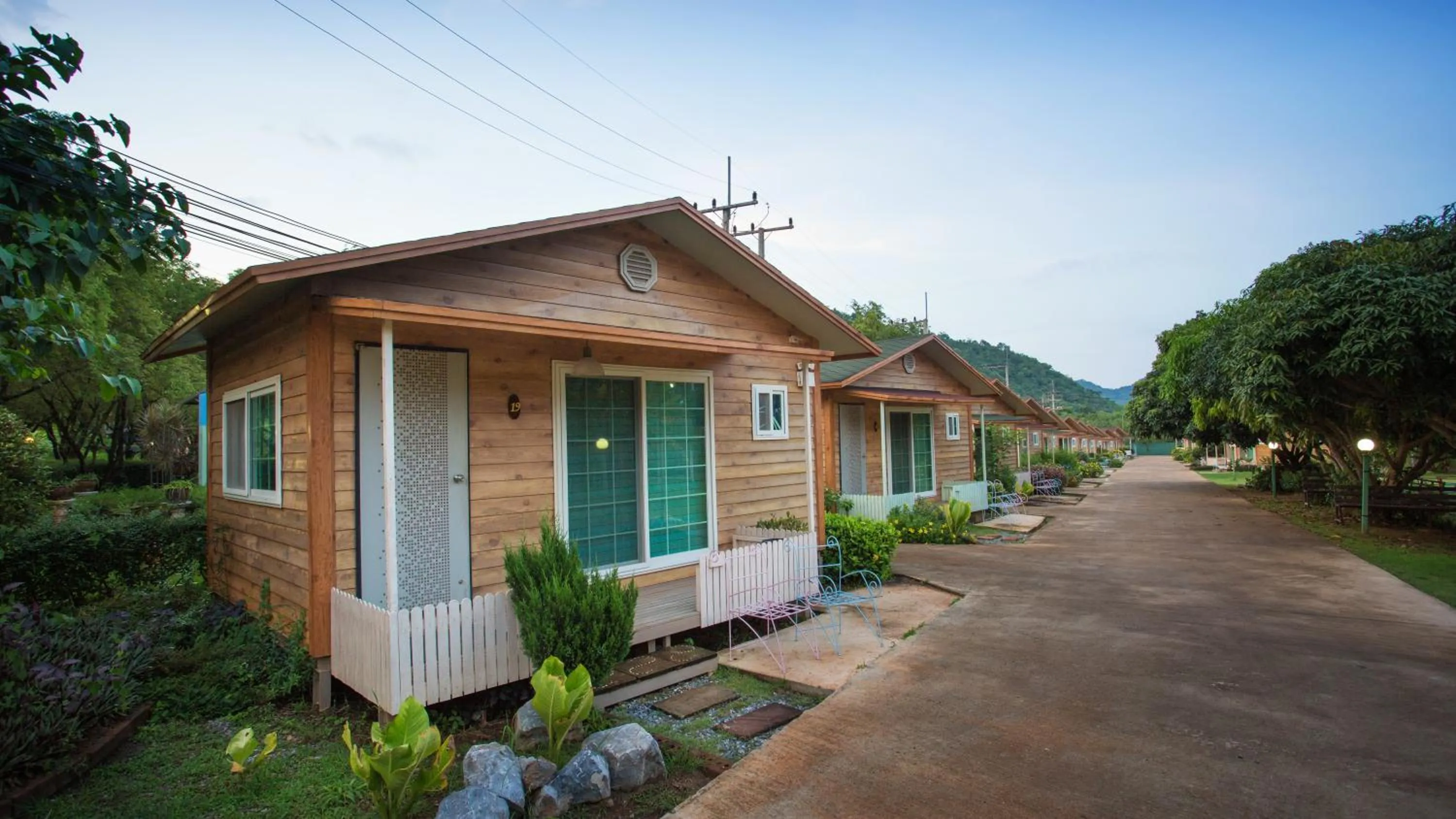 Patio in Goldengold (Khaoyai) Resort & Spa