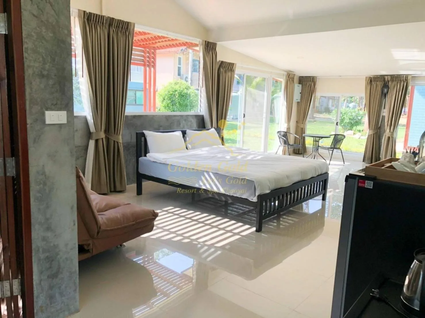 Bed in Goldengold (Khaoyai) Resort & Spa