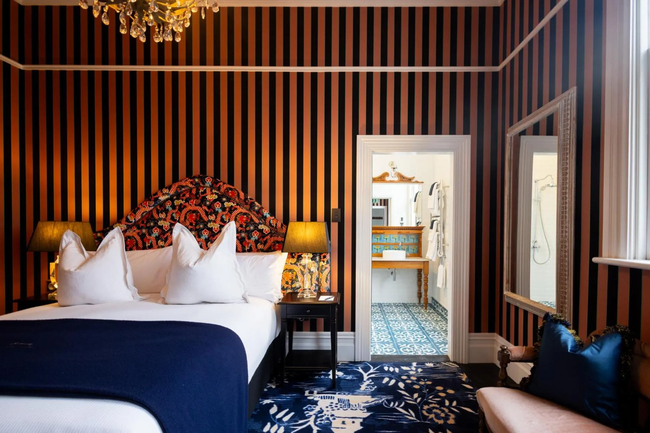 Bed in Hulbert House Luxury Boutique Lodge Queenstown